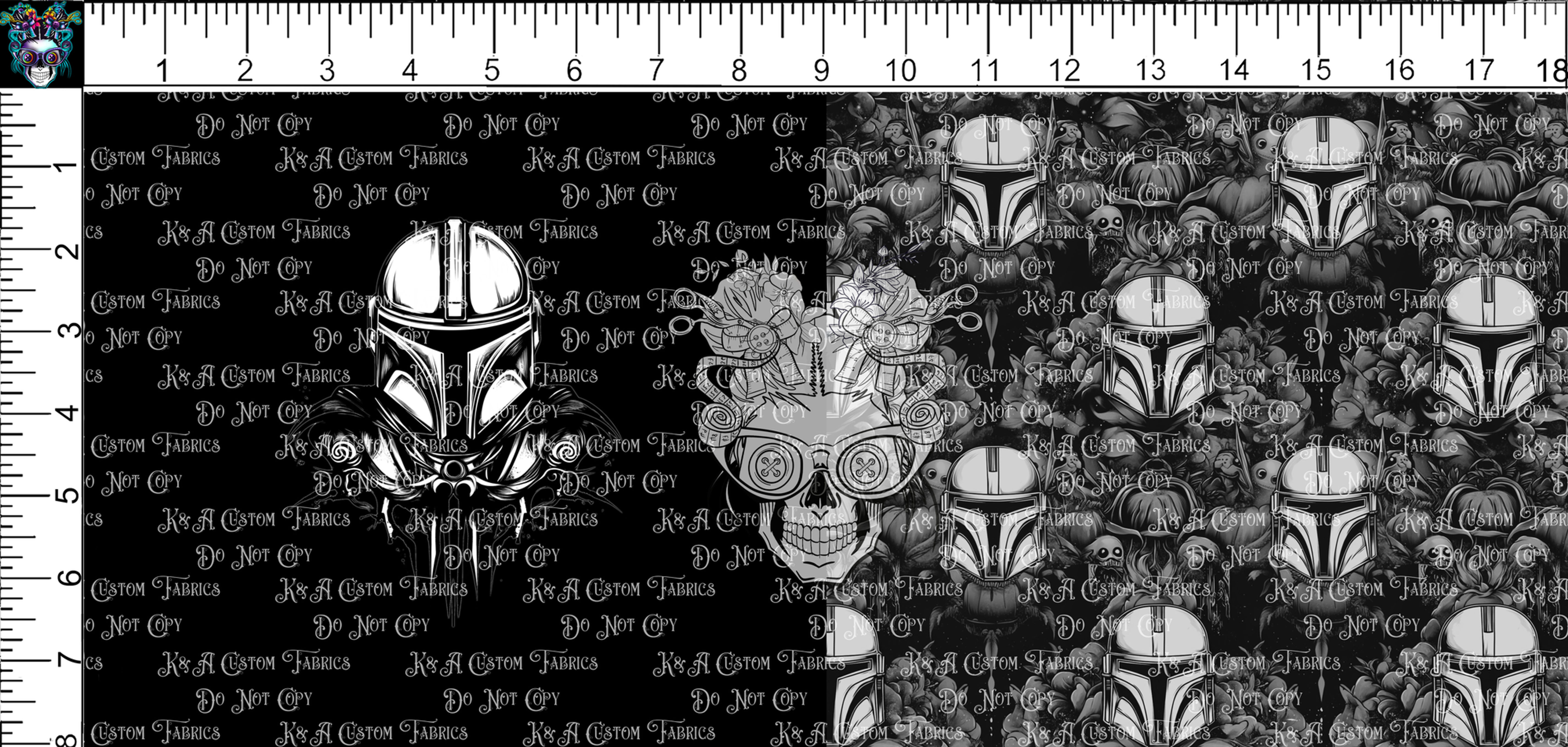 Bounty Hunter Dark Floral DP