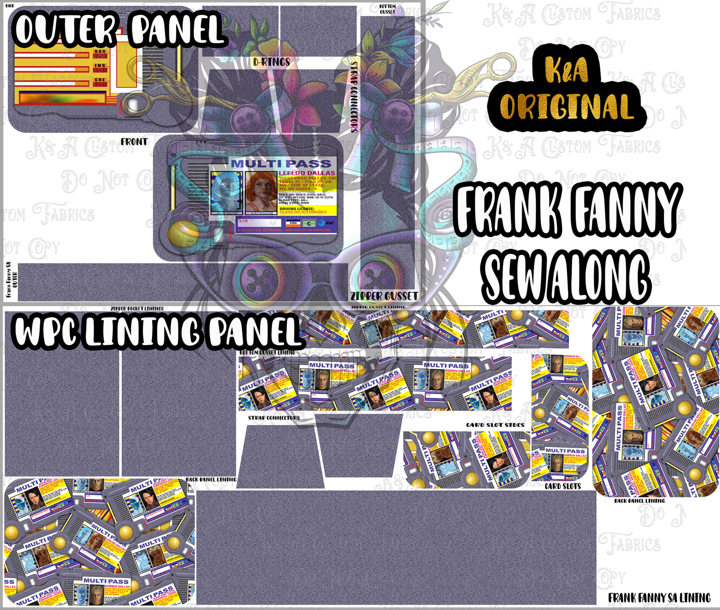 Multipass - L.Dallas Sew Along (Frank Fanny)