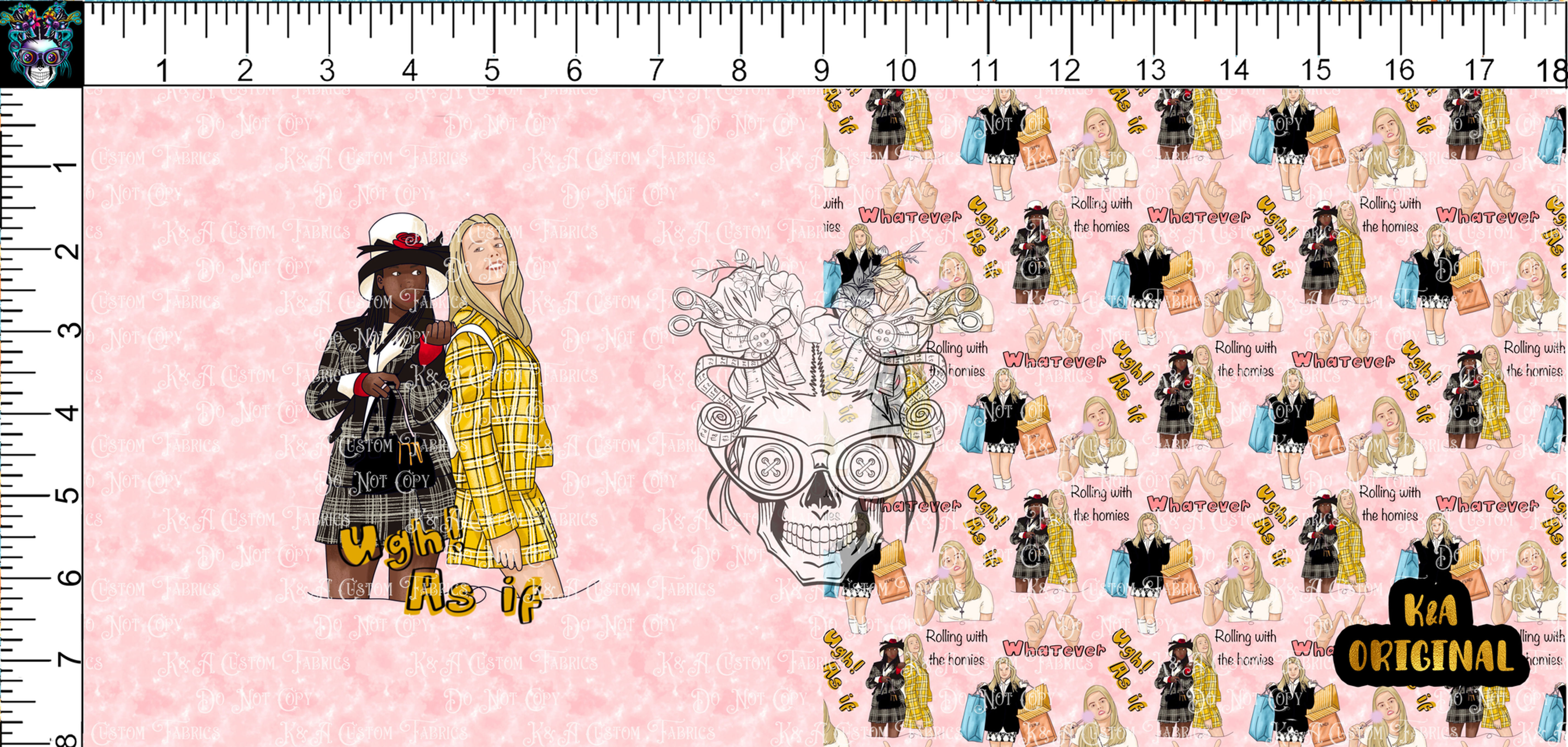 As If Watercolor Pink DP