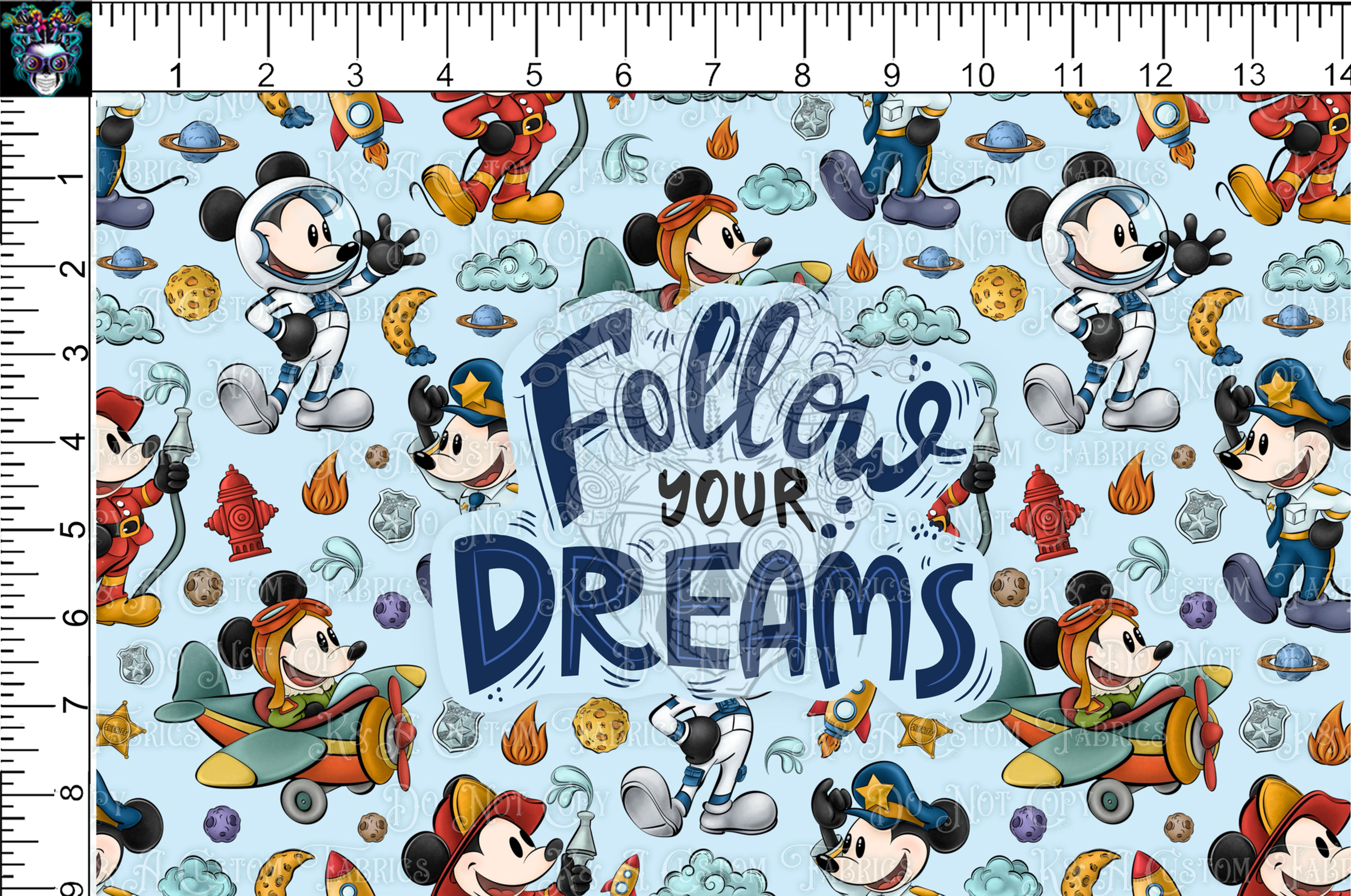 Follow Your Dreams-Blue Tumbler