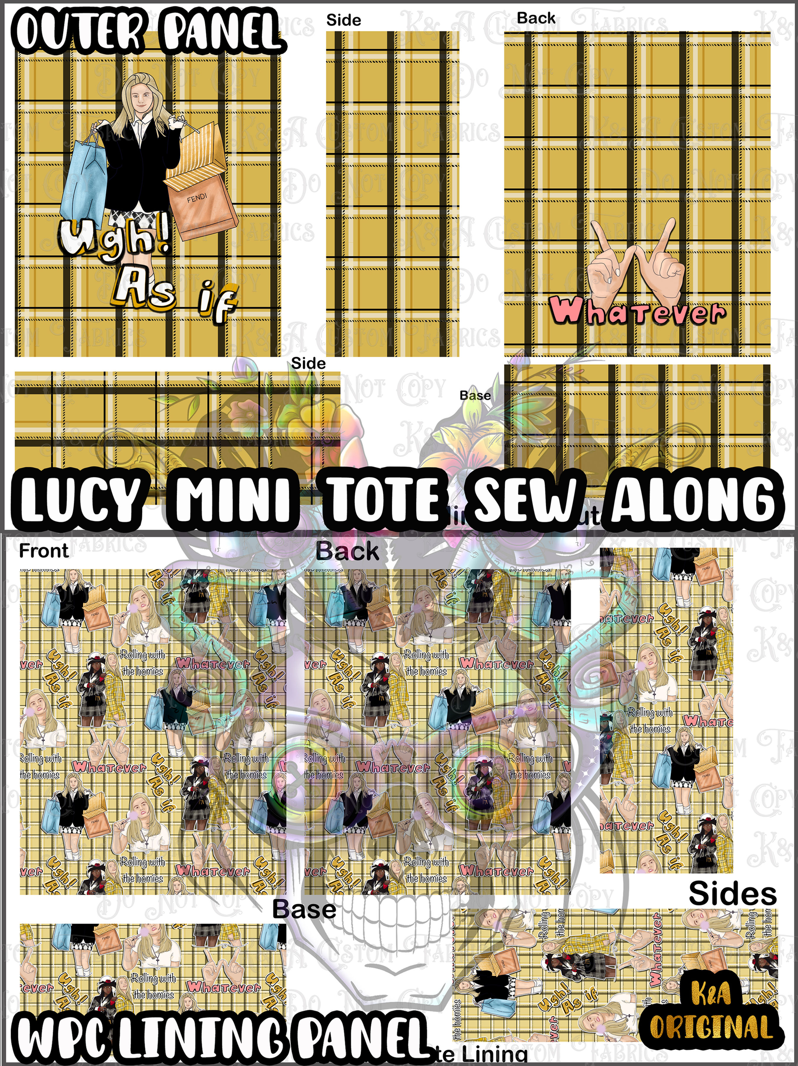 As If Sew Along Sew Along (Lucy Tote Mini)