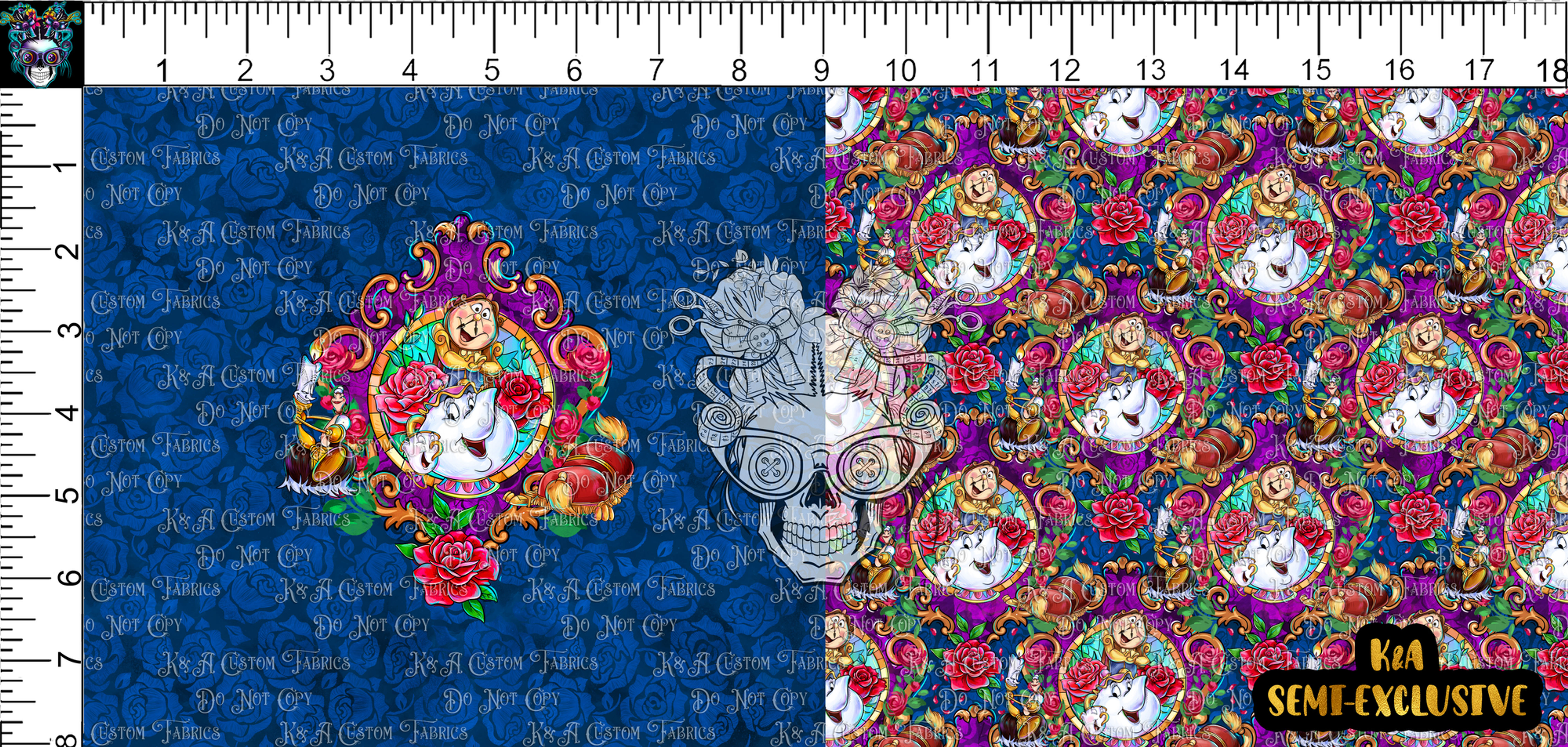M.Motif Book Princess-Floral Pots DP