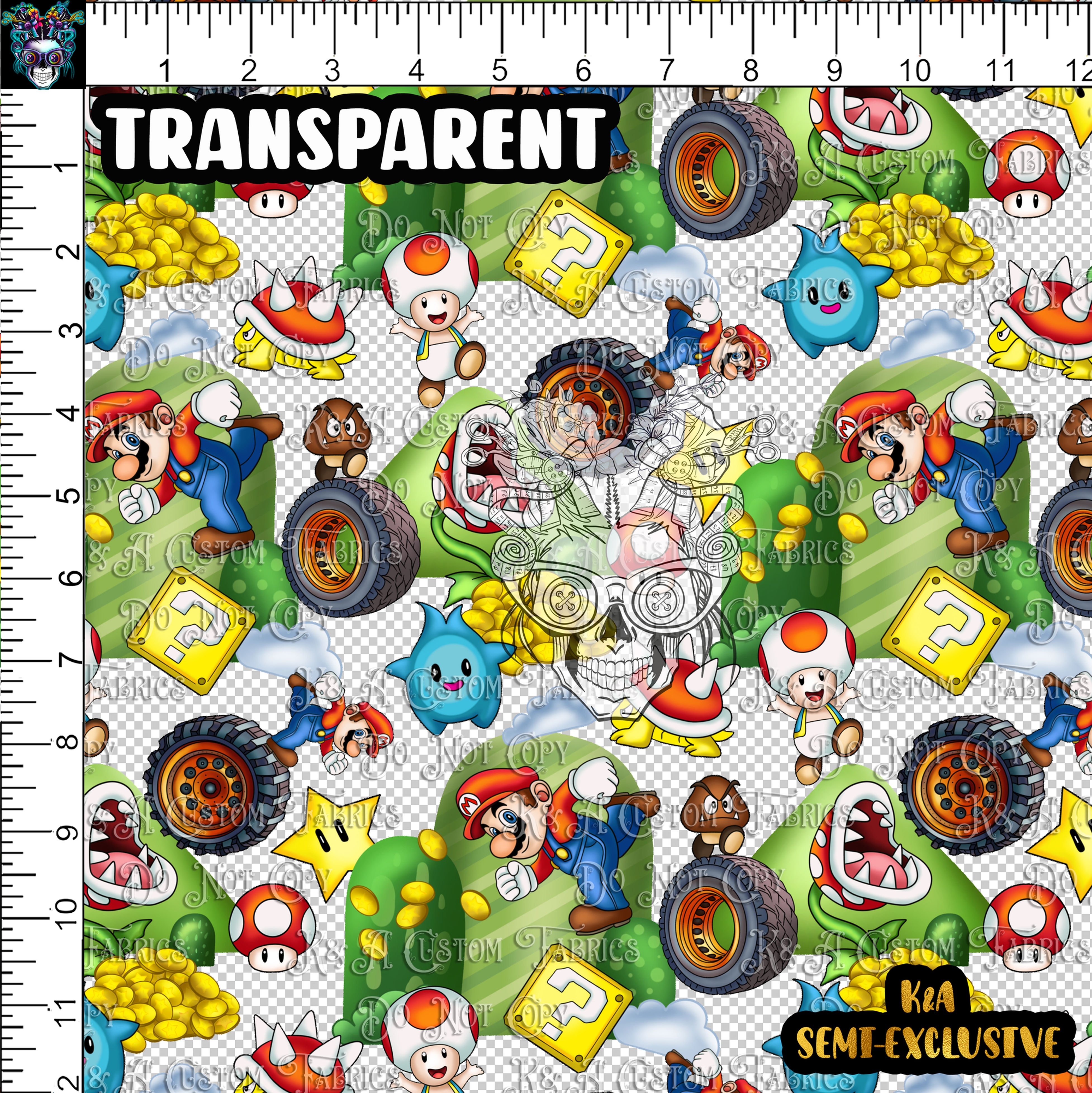 Rolling Super Bros Clear/Holographic Vinyl