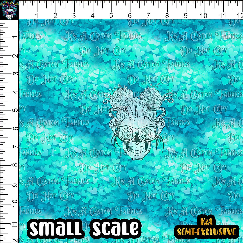Thumbnail: Experimental Fuzzy Monster Aqua Background