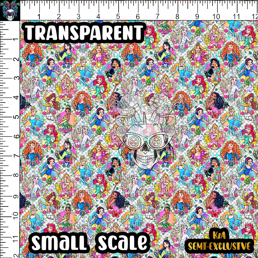 Thumbnail: M.Motif Princess Story Mashup-Flowers Clear/Holographic Vinyl