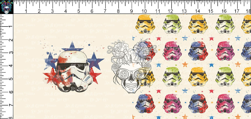 Rainbow Wars Helmet Cream DP