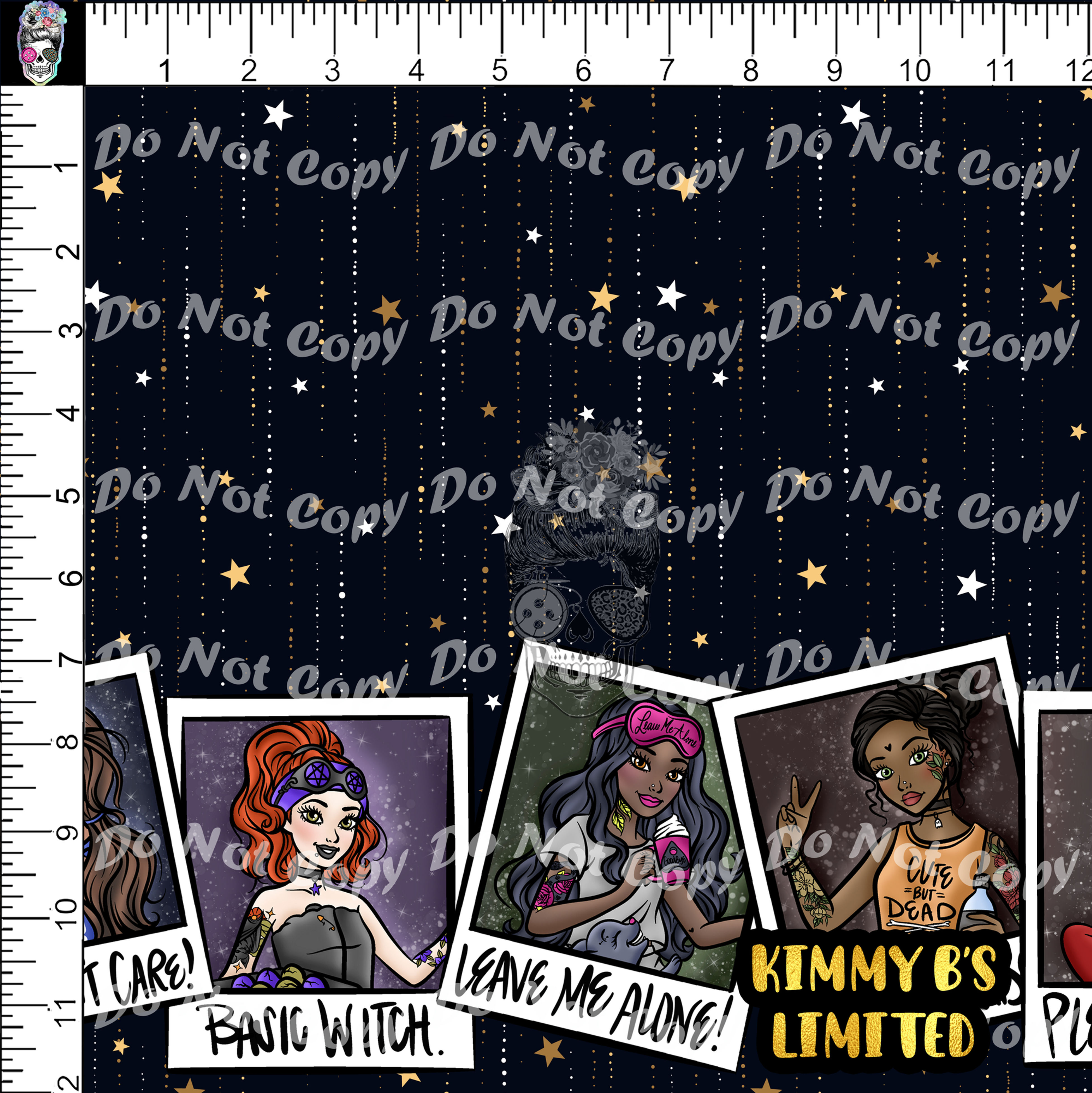 Sassy Barb Polaroid's Small Scale Border