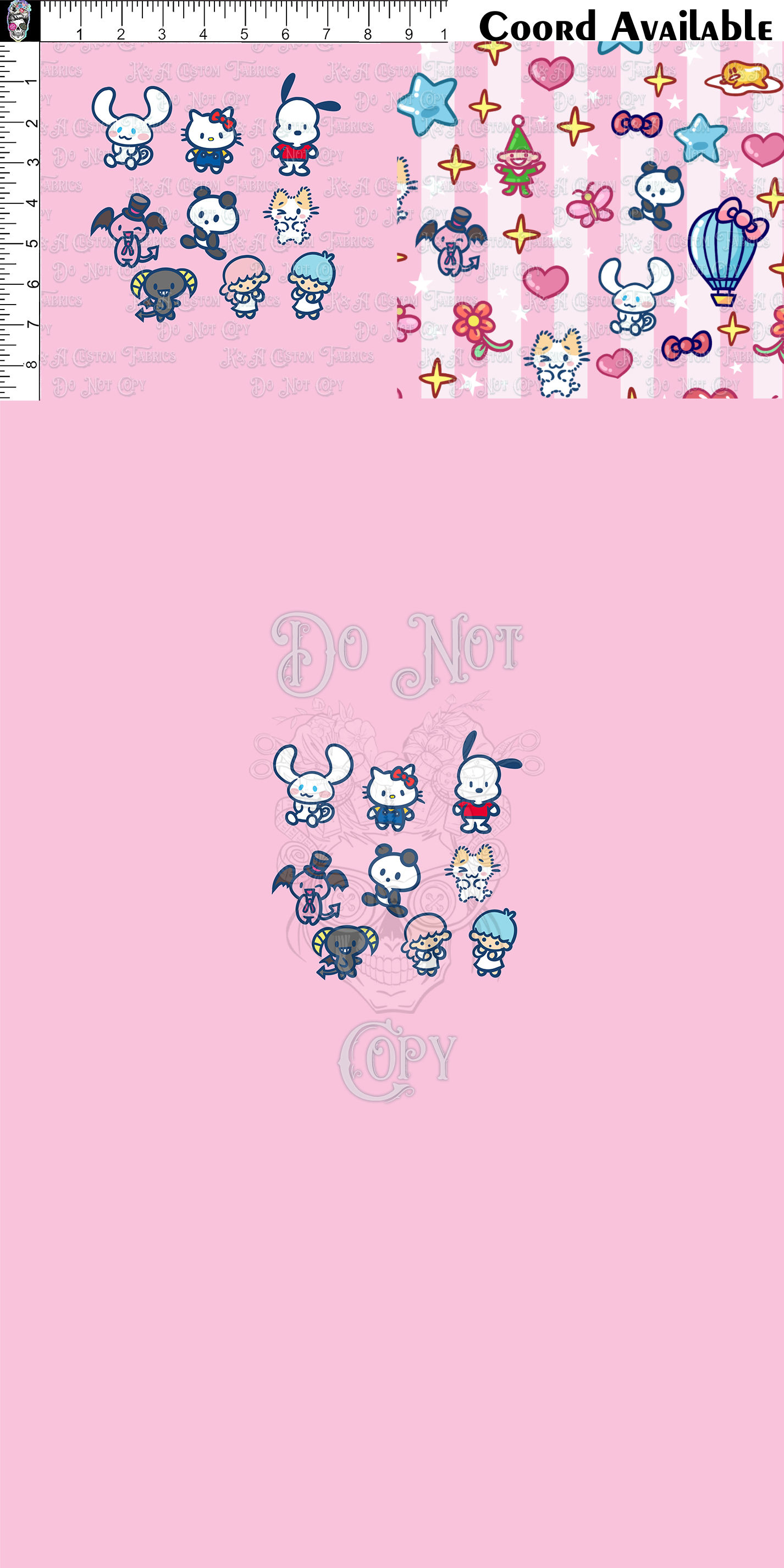 La-San-Bubu-Rio Cuties Pink Clothing Panel