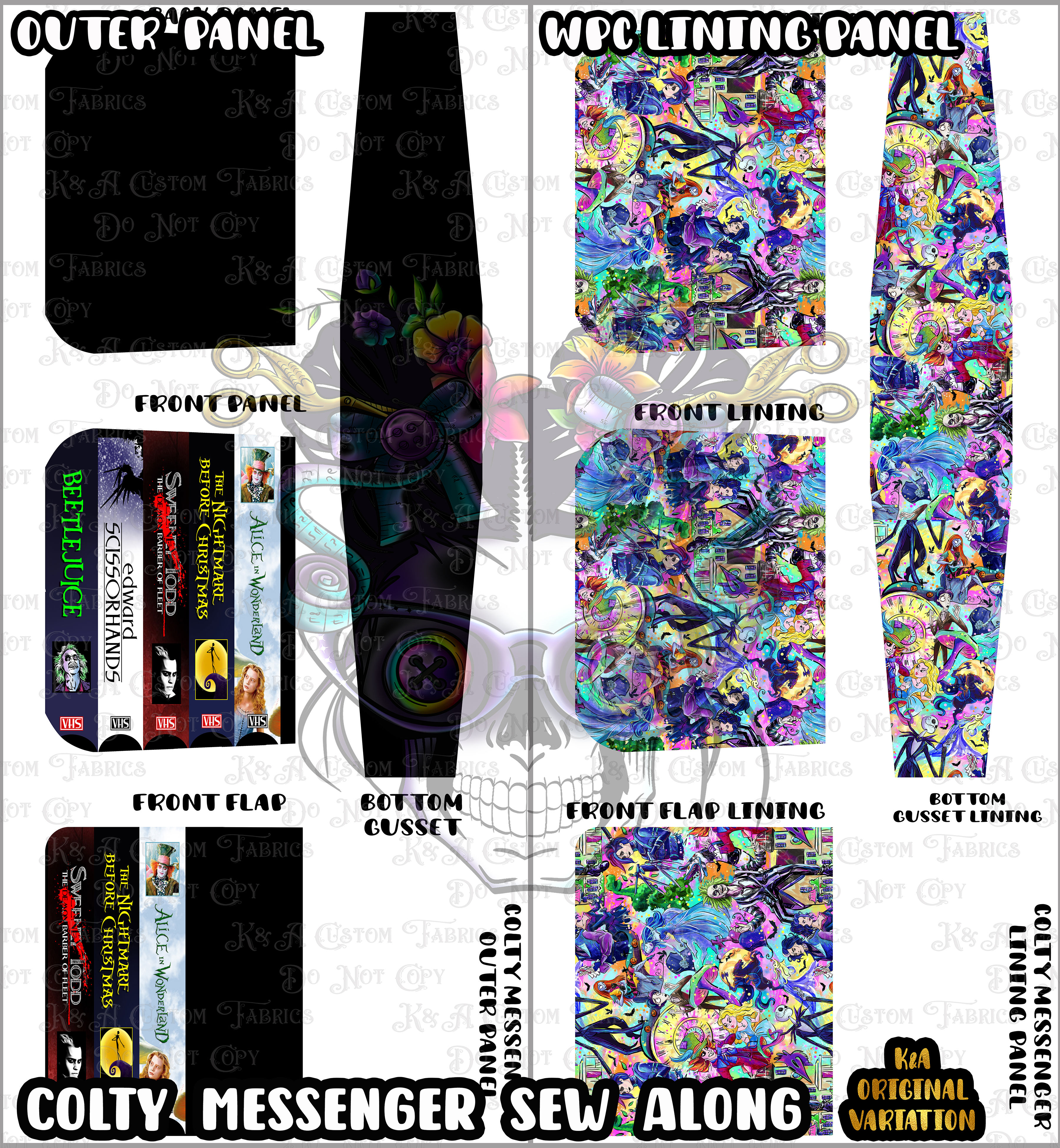 TB Classics VHS Sew Along (Colty Messenger)