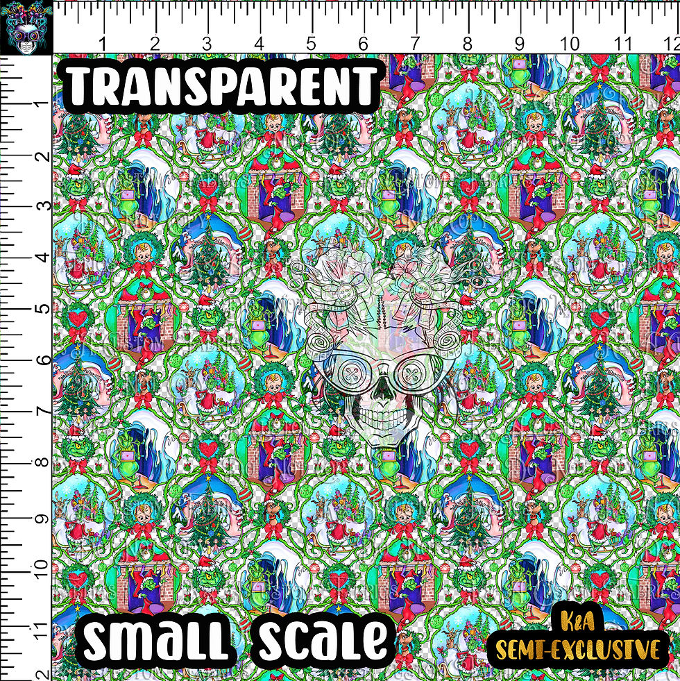 Thumbnail: M.Motif Mean One-Ornamental Transparent Clear/Holograph