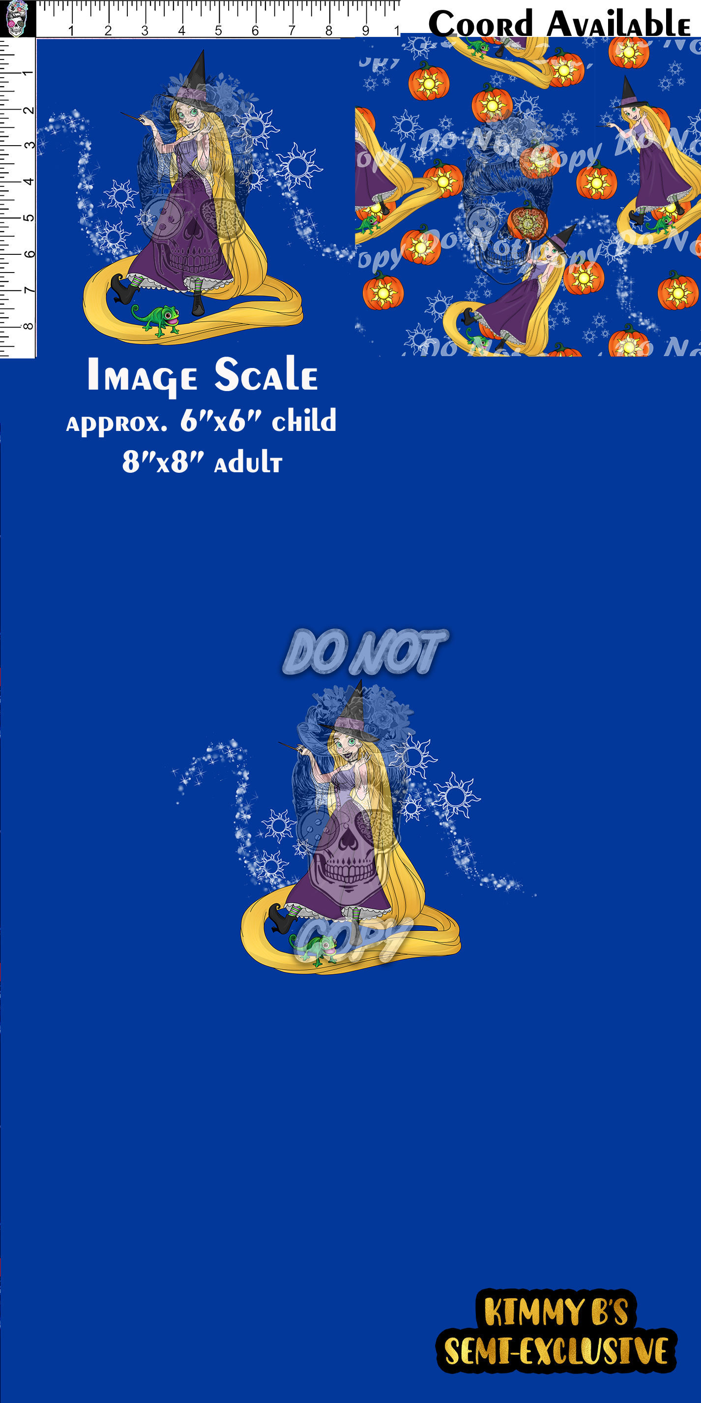 Halloween Tangled Clothing Panel
