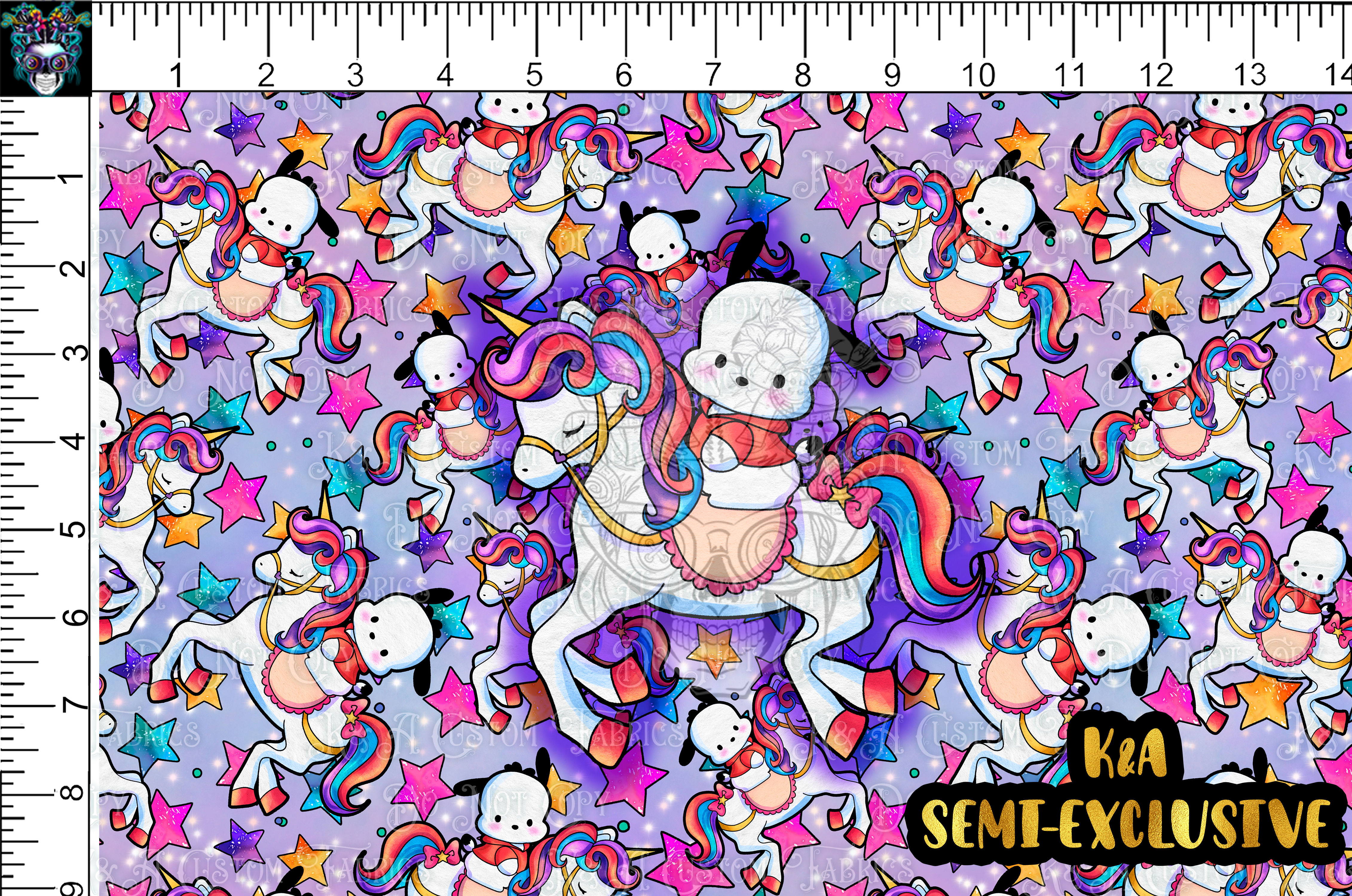 Kittycorn Fantasy-White Pup Tumbler