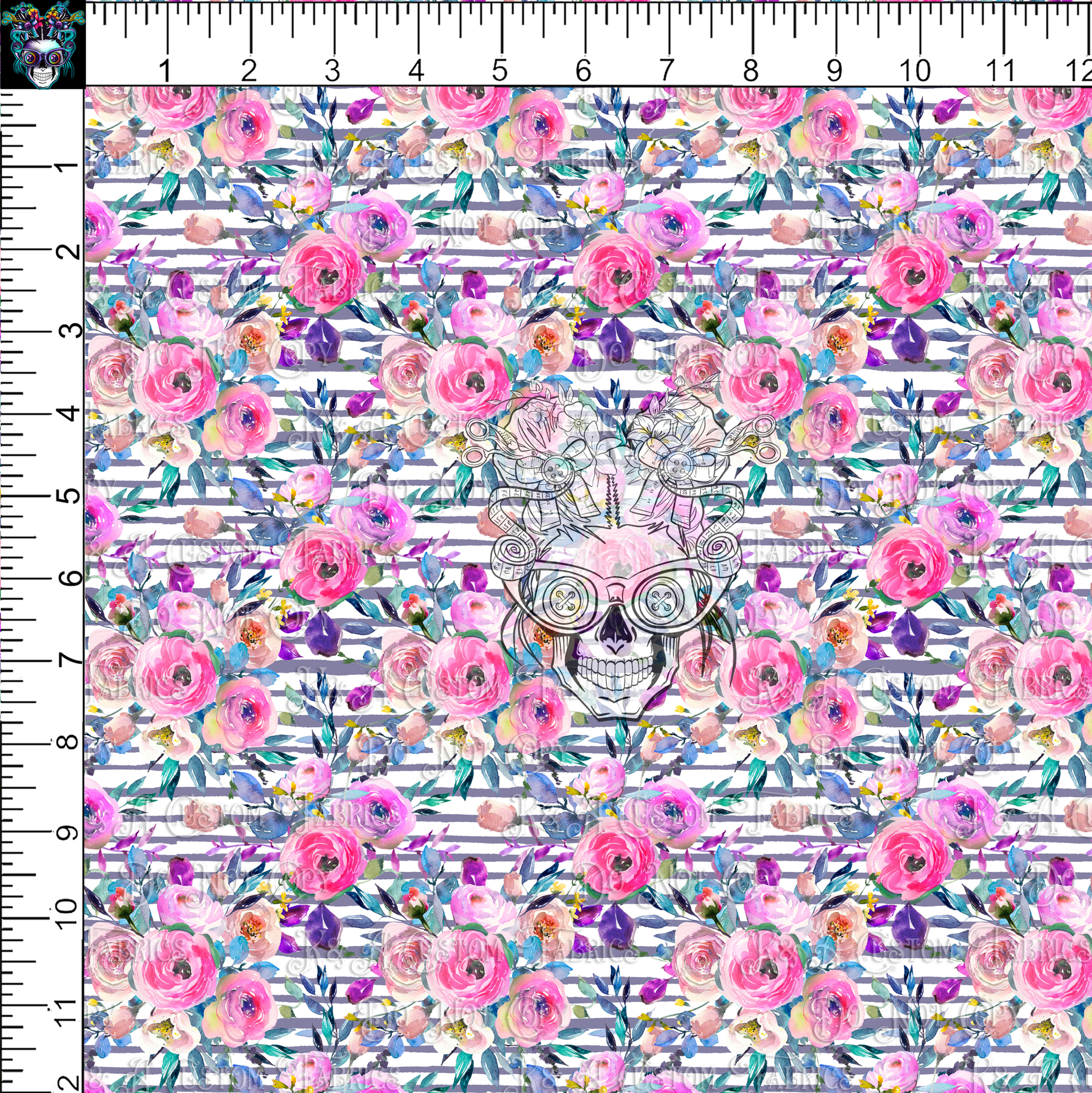 Neon Grunge Floral