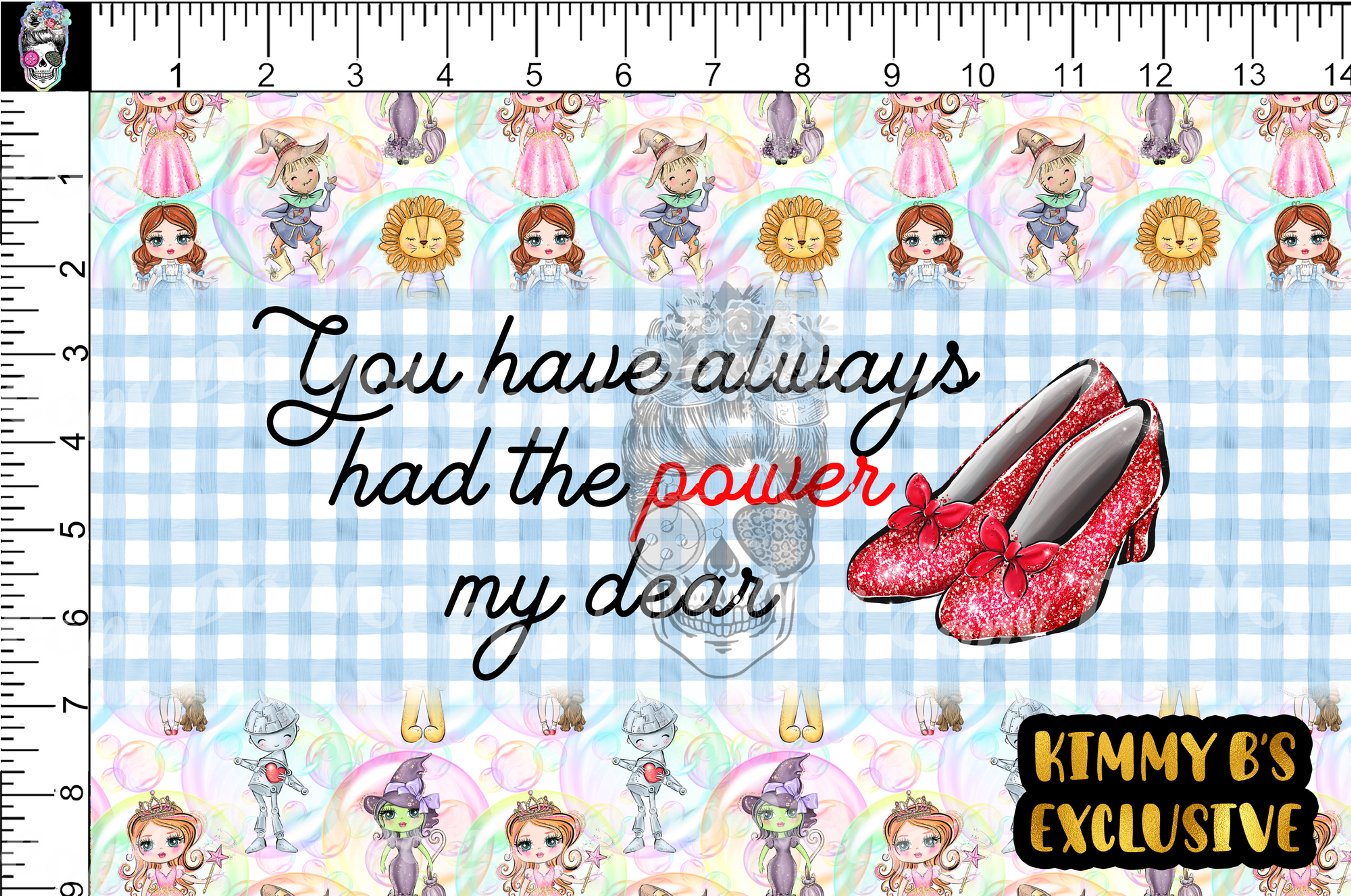 Oz Cuties Tumbler Panel