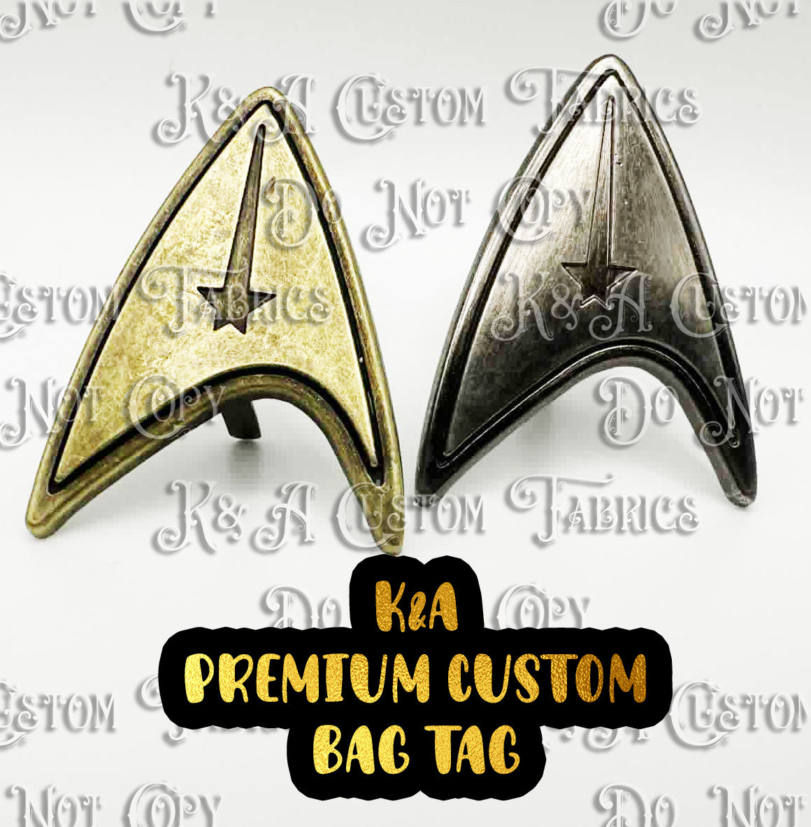 Space Trek Bag Tag