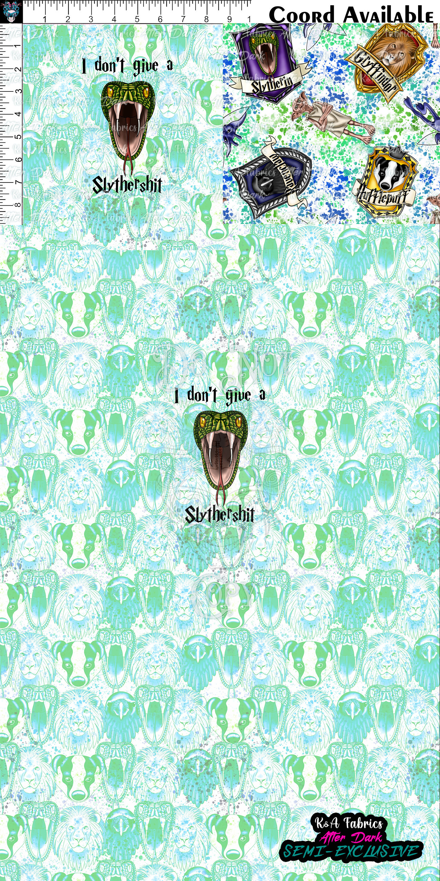 HP Snarky-Dont Give A Slyther Clothing Panel