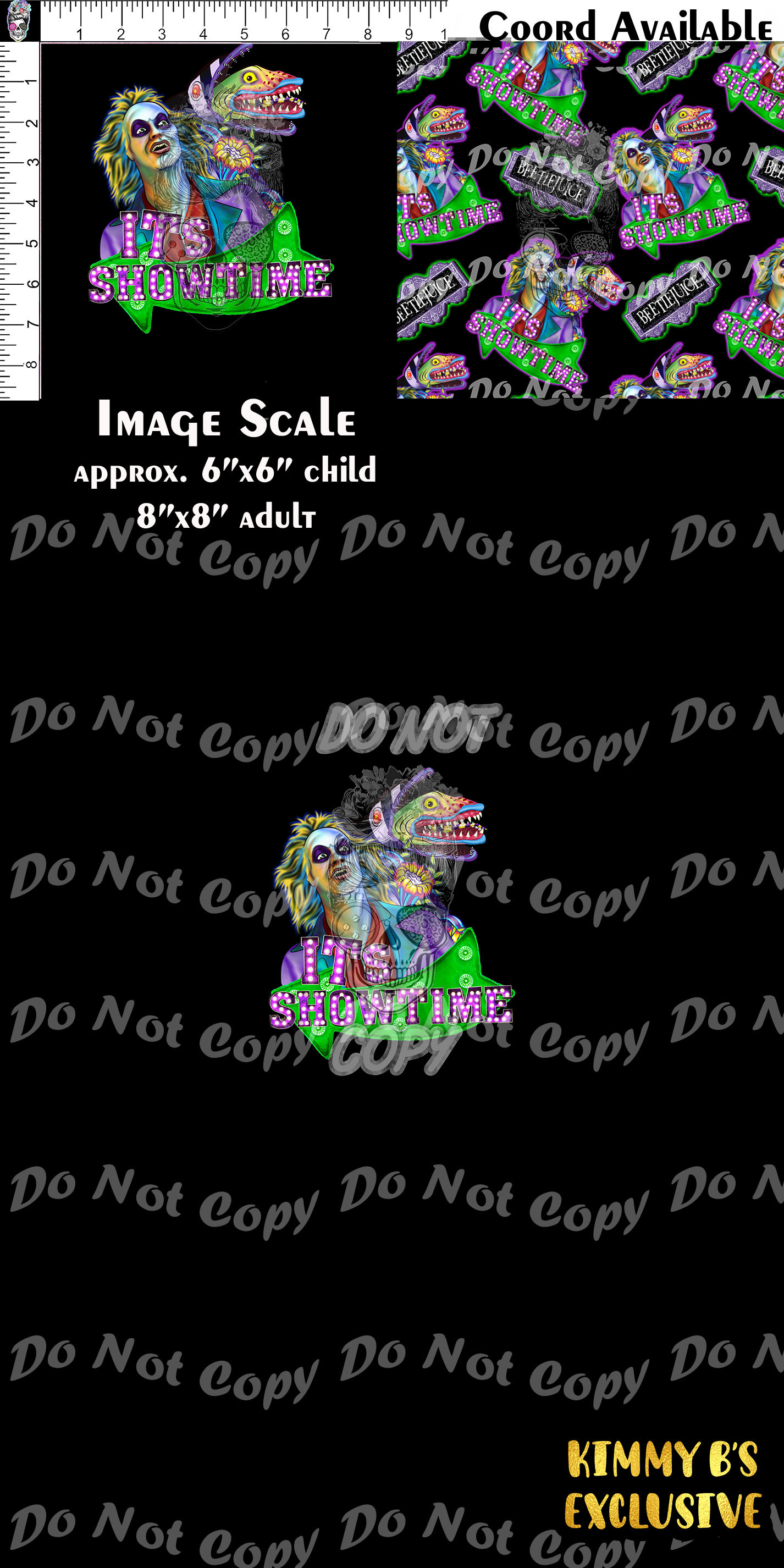 Neon Beetle - Showtime Clothing Panel