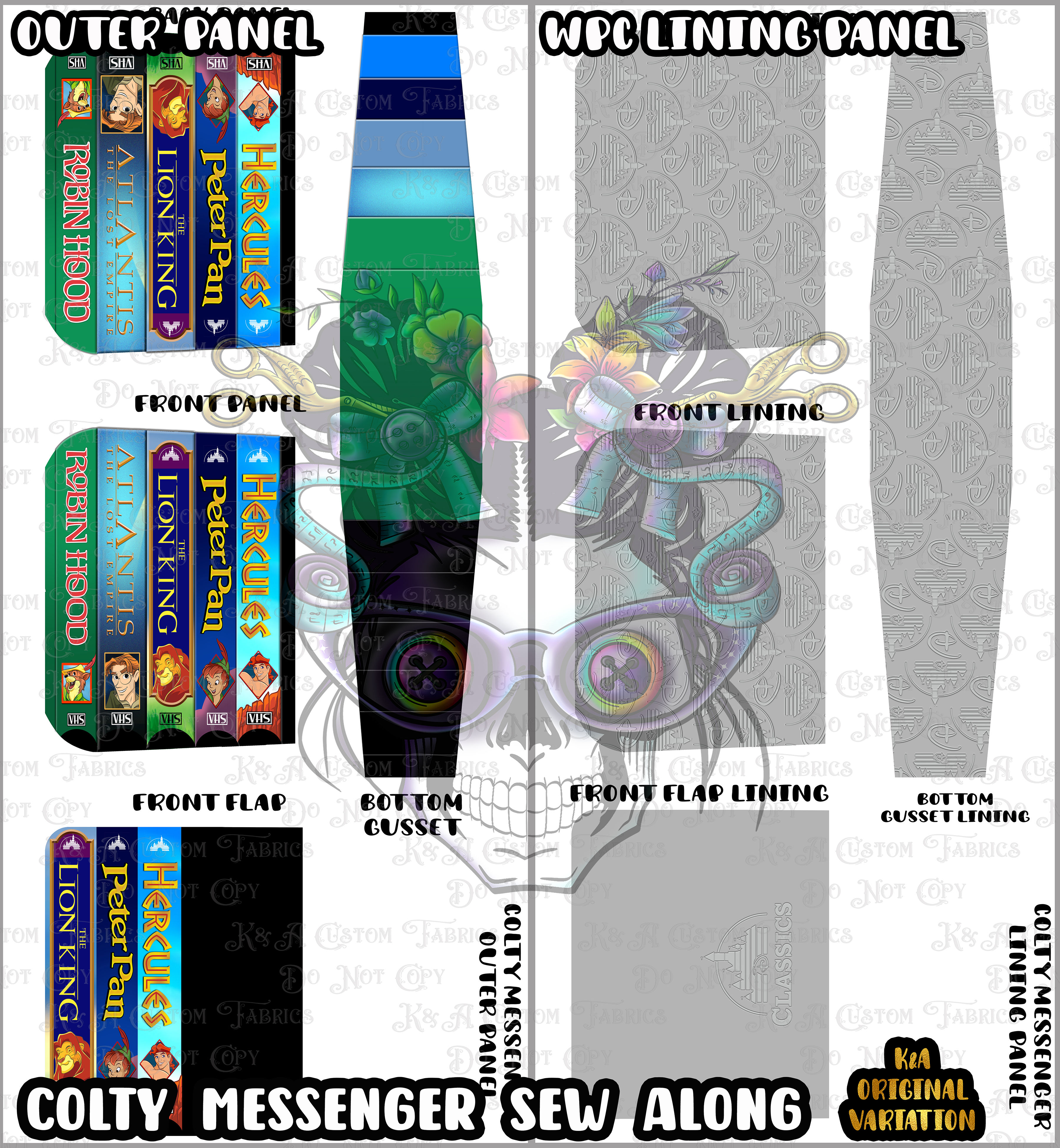 Magical Movies 1.0 VHS Sew Along (Colty Messenger)