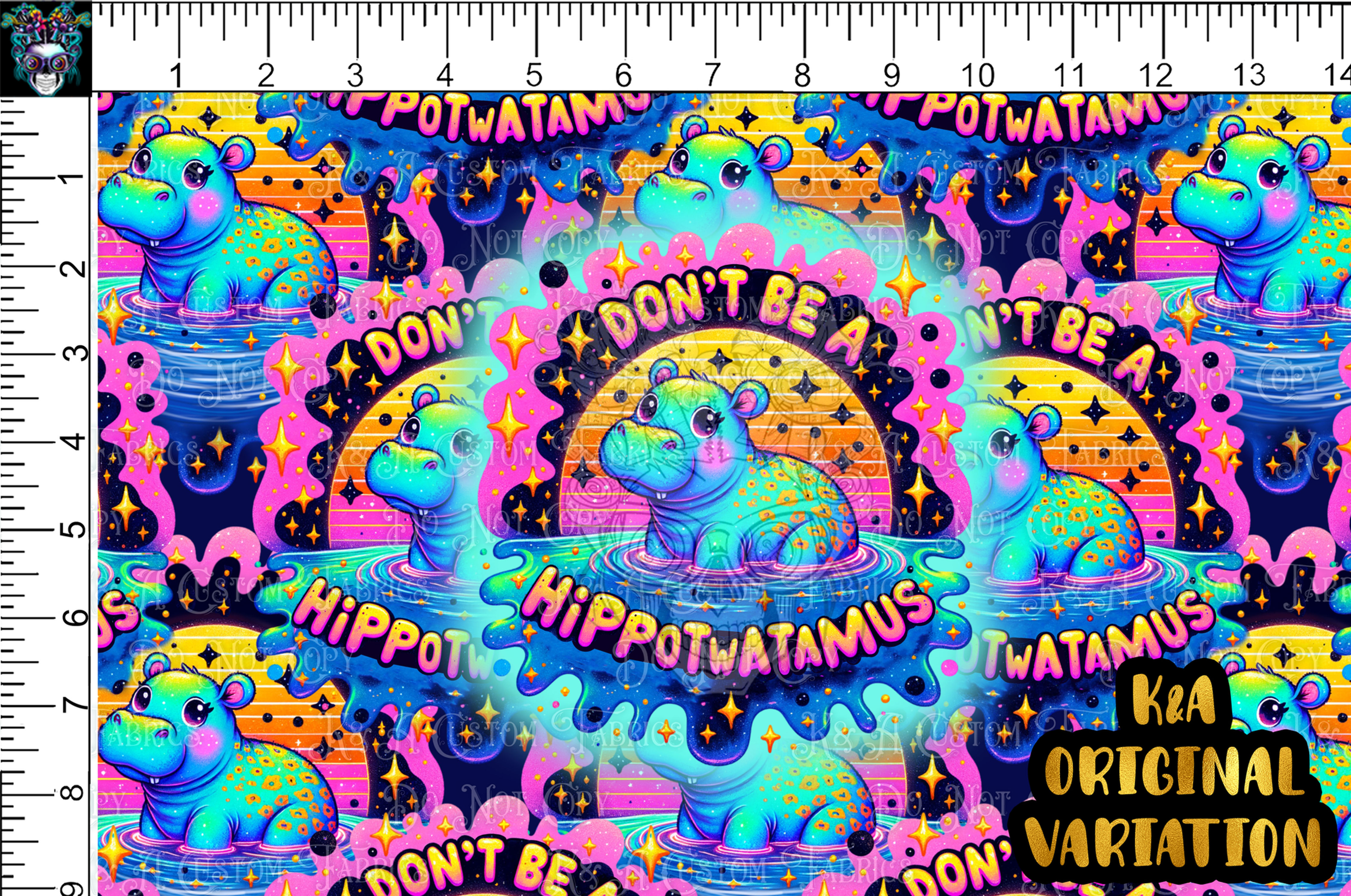 Don’t Be A-Hippotwatamus Tumbler