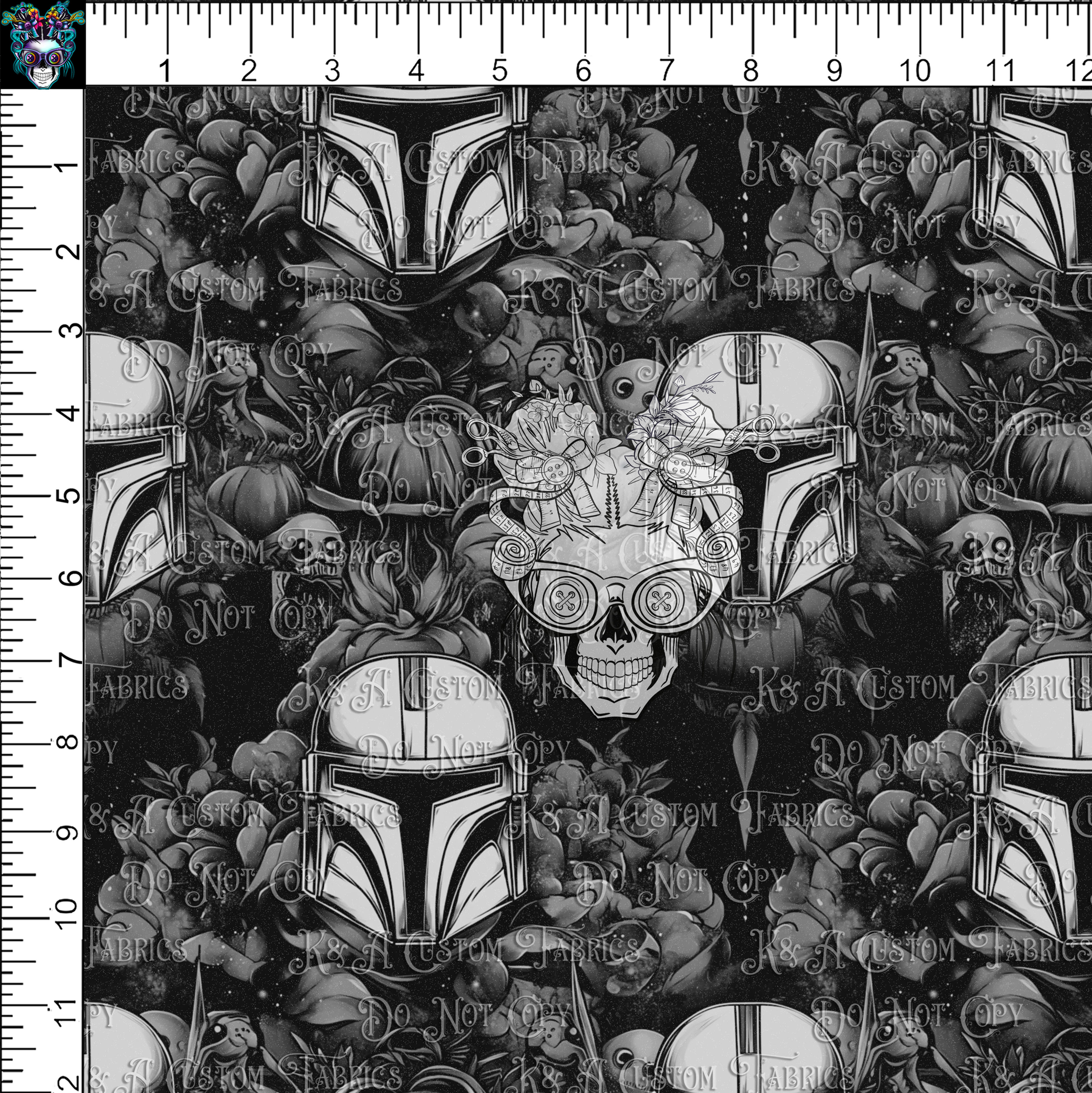 Bounty Hunter Dark Floral