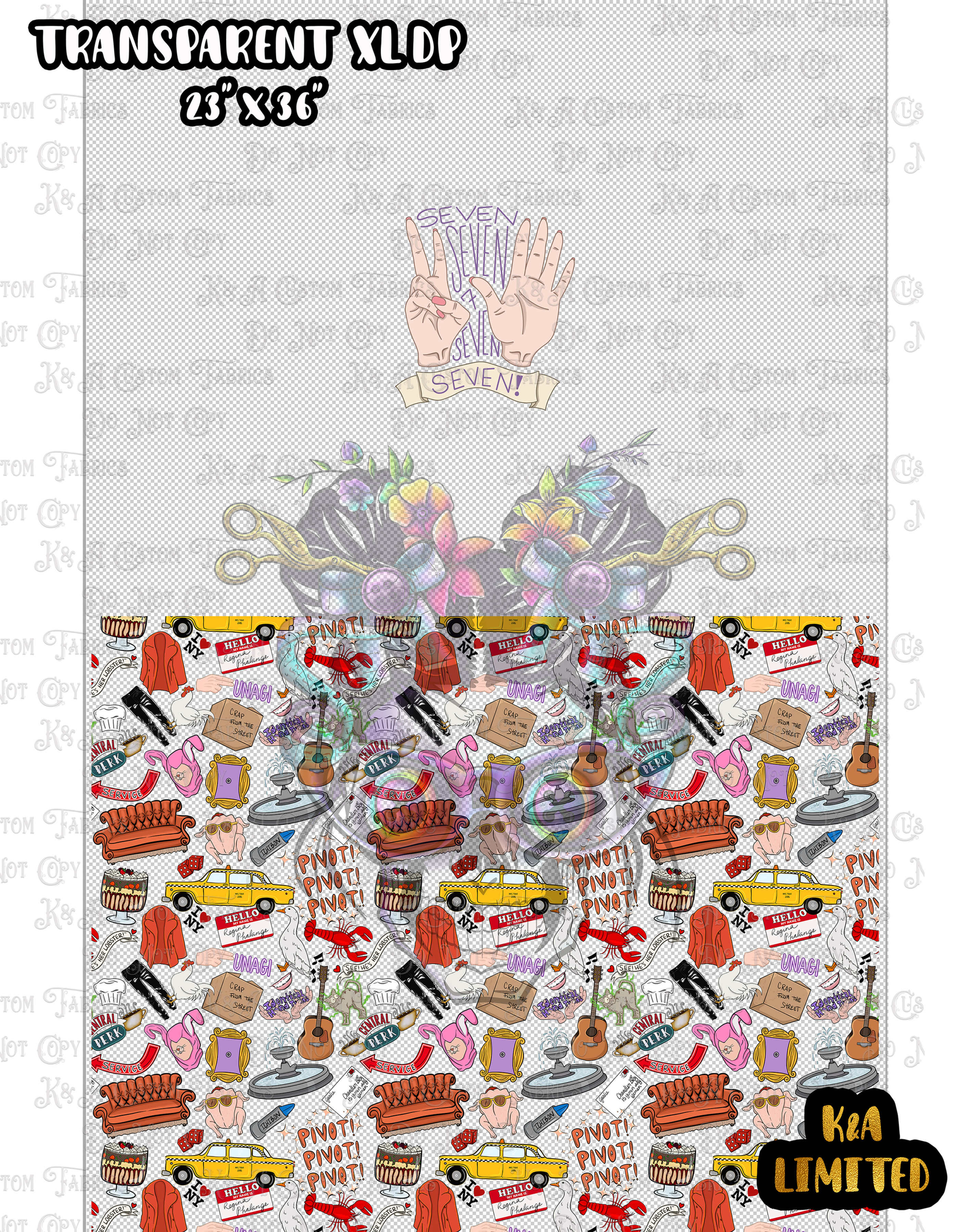 Couch Besties Clear/Holo Vinyl DP