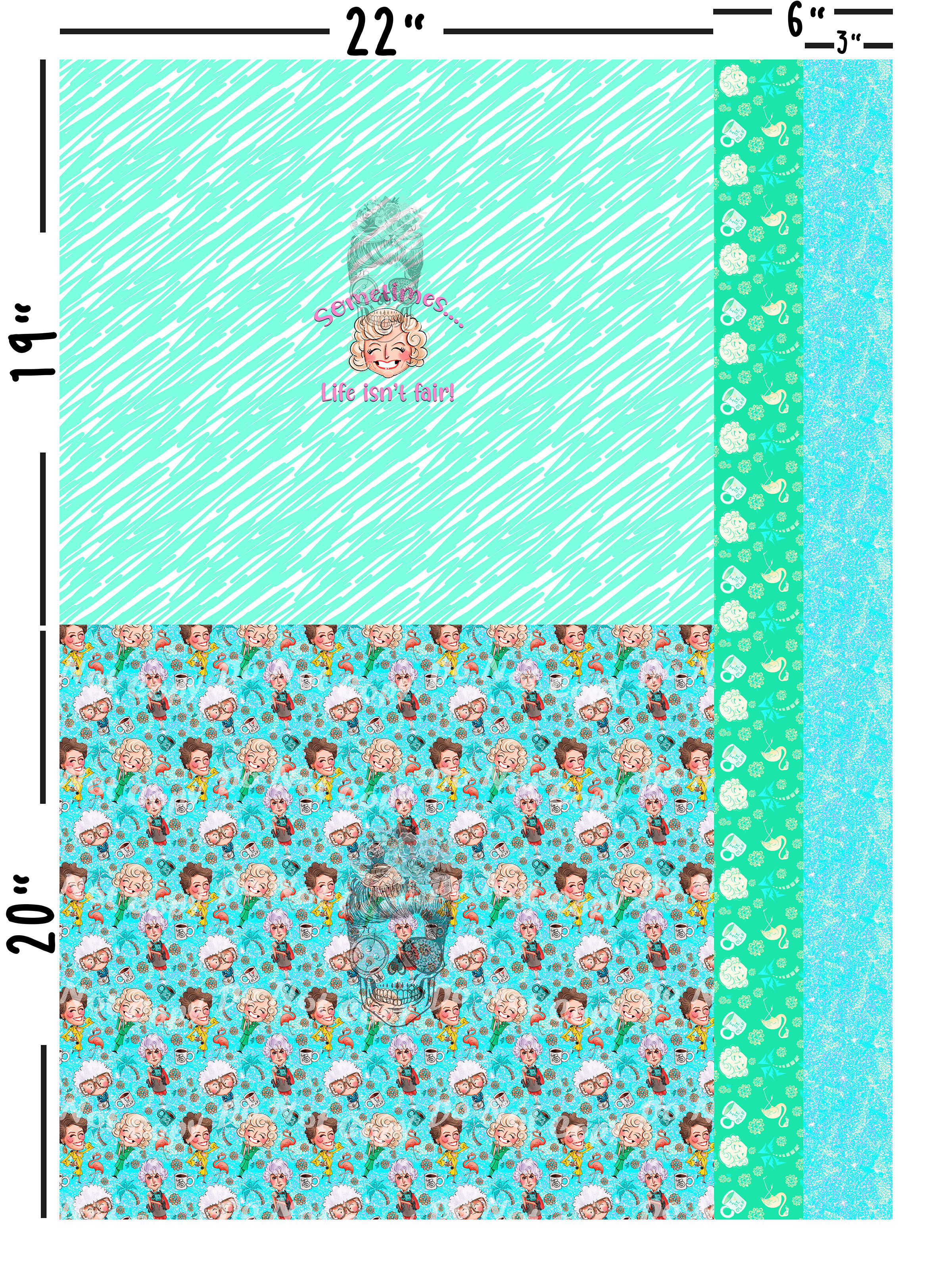 Golden Gals - Rose Panty Panel