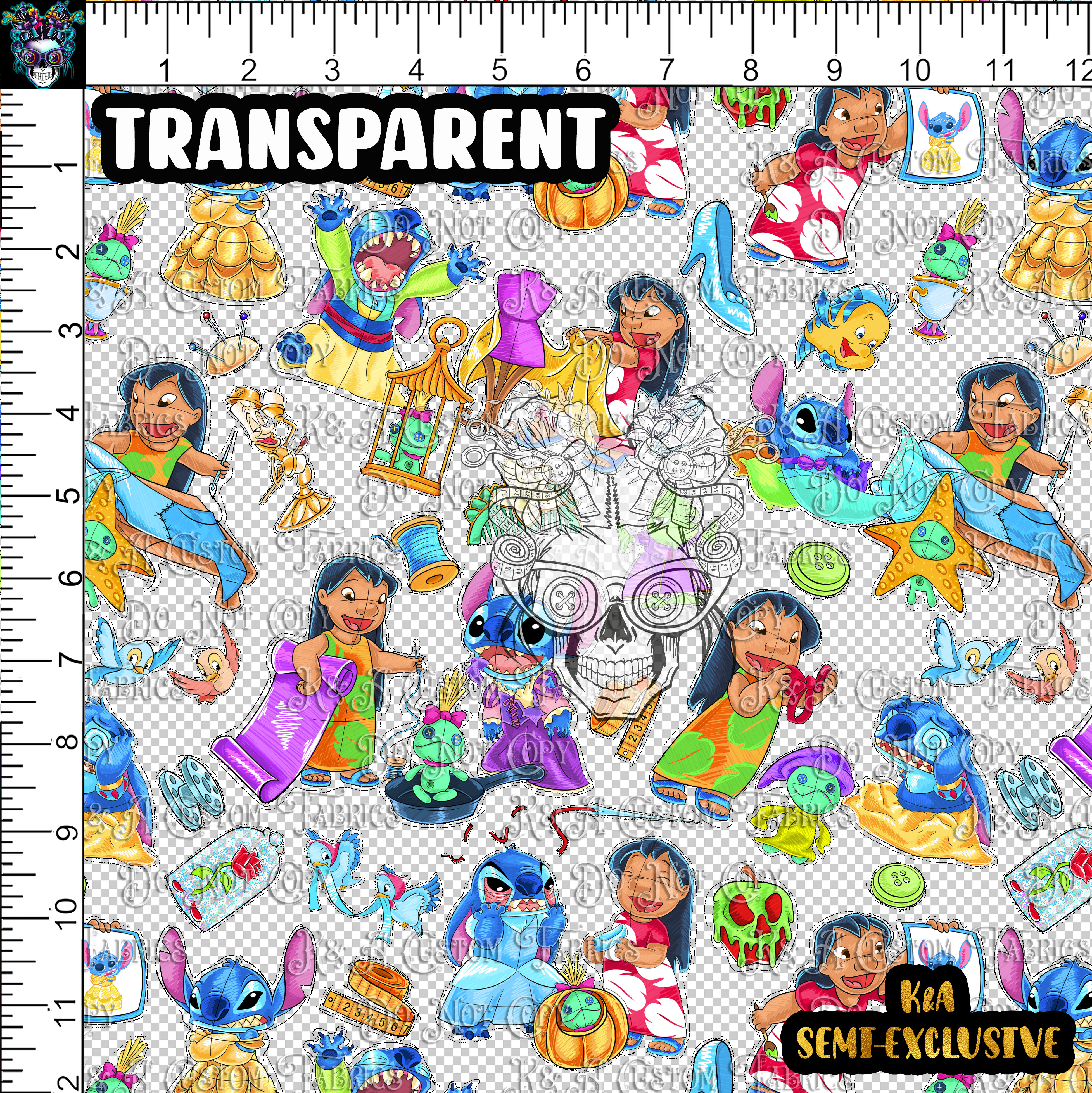 626 Princesses Clear/Holo Vinyl