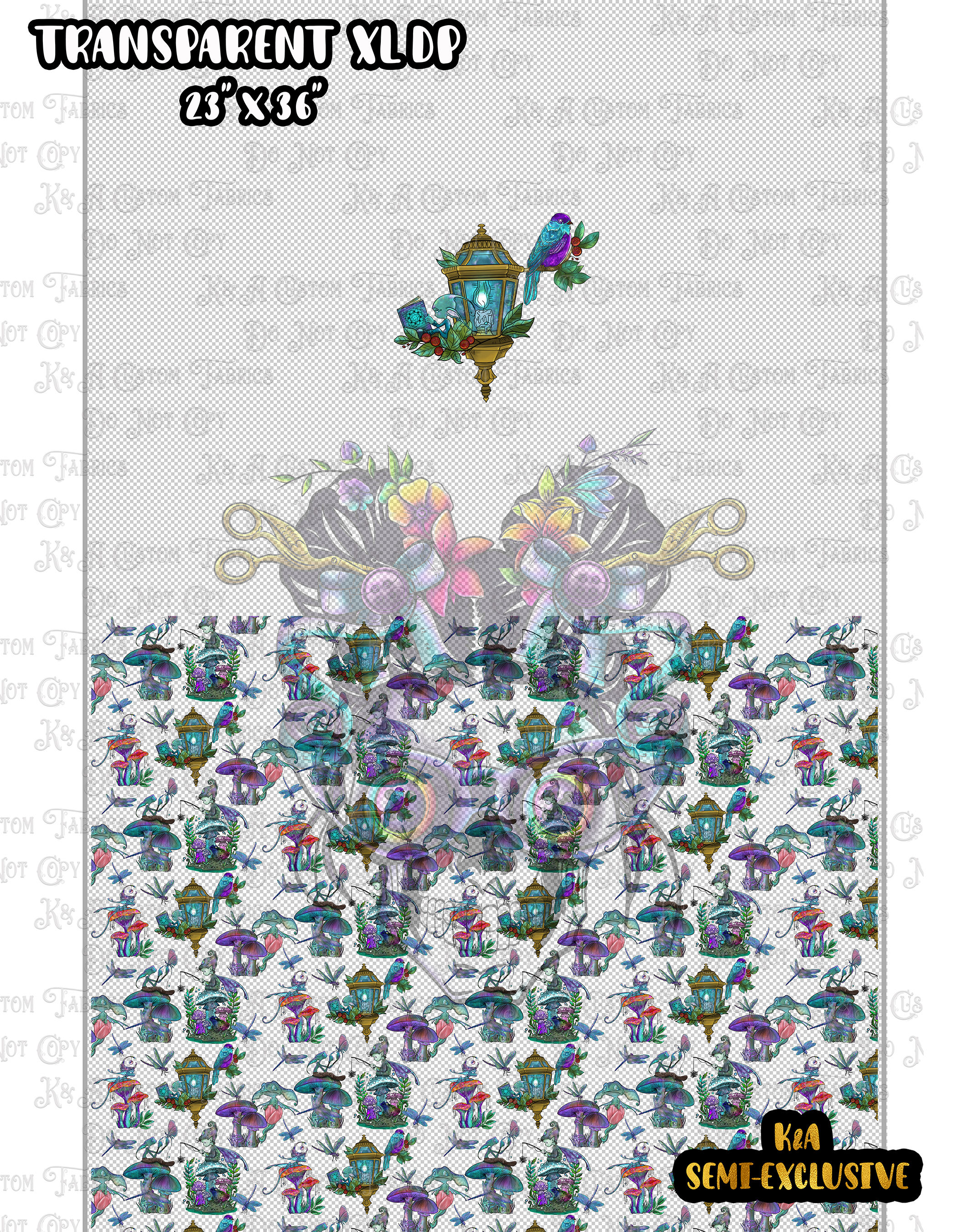 Magical Creatures - Lantern Clear/Holo Vinyl DP