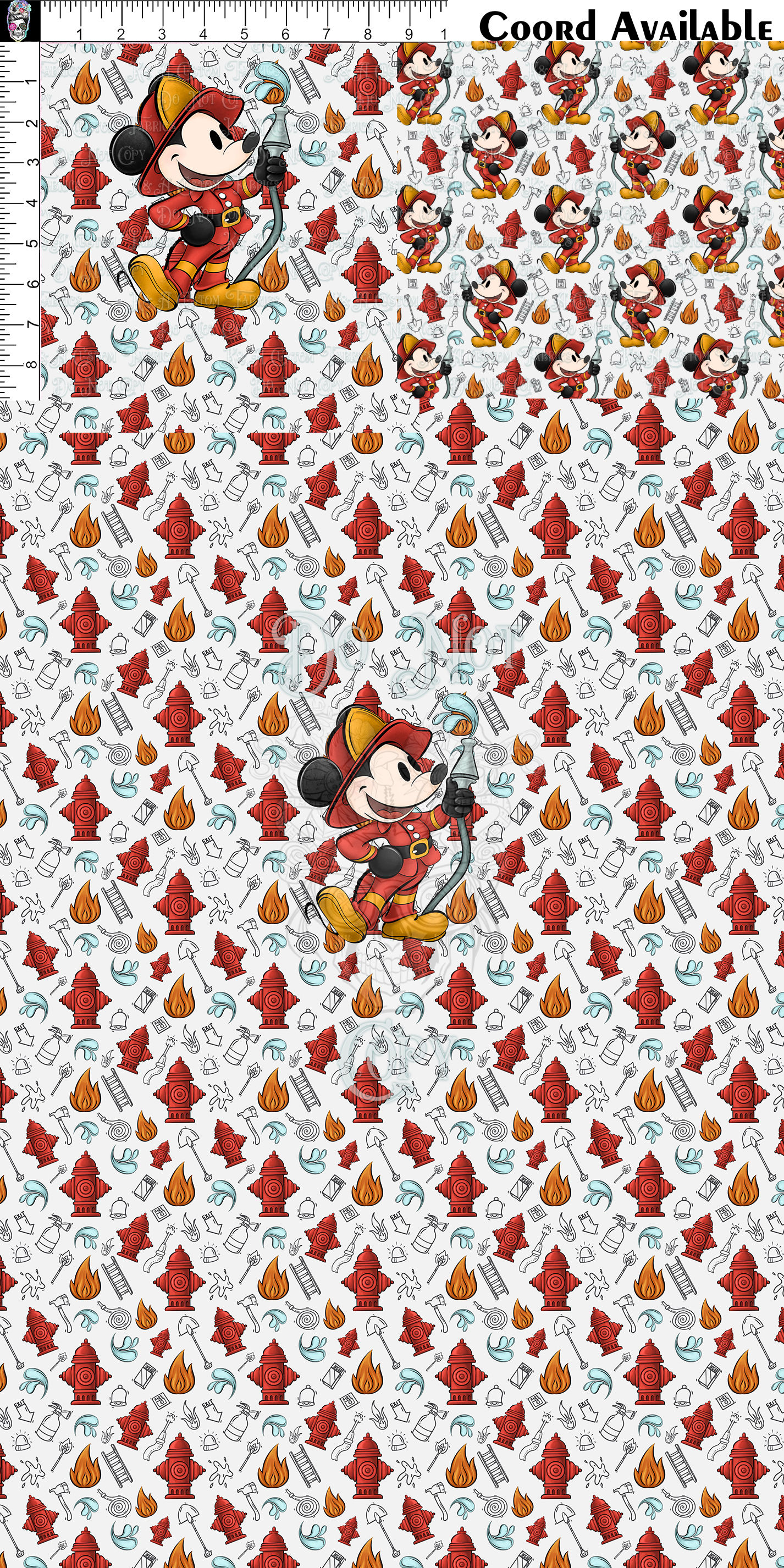 Follow Your Dreams-Fire Fighter Clothing Panel