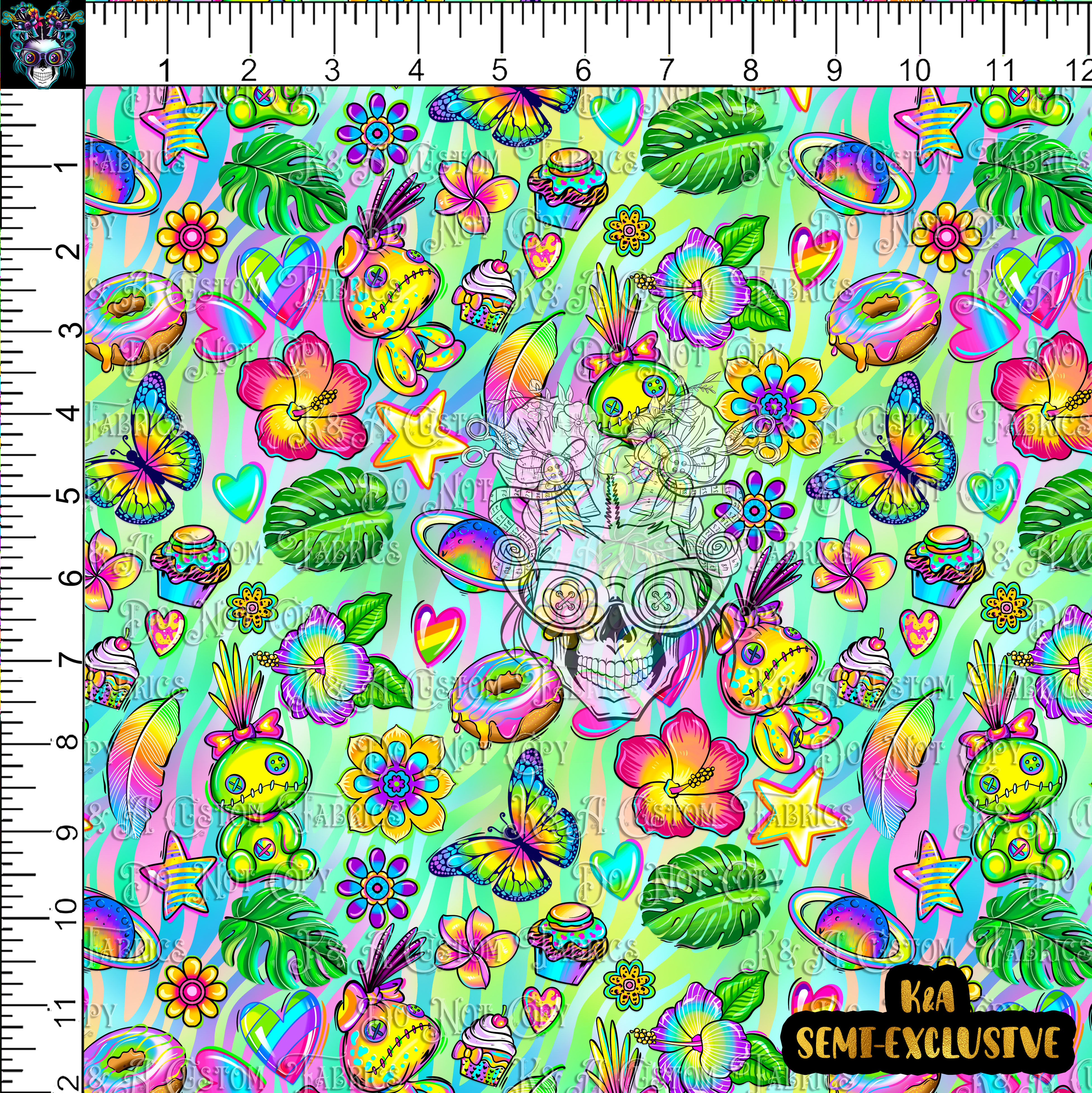 626 LF Scrumpie Green Coord