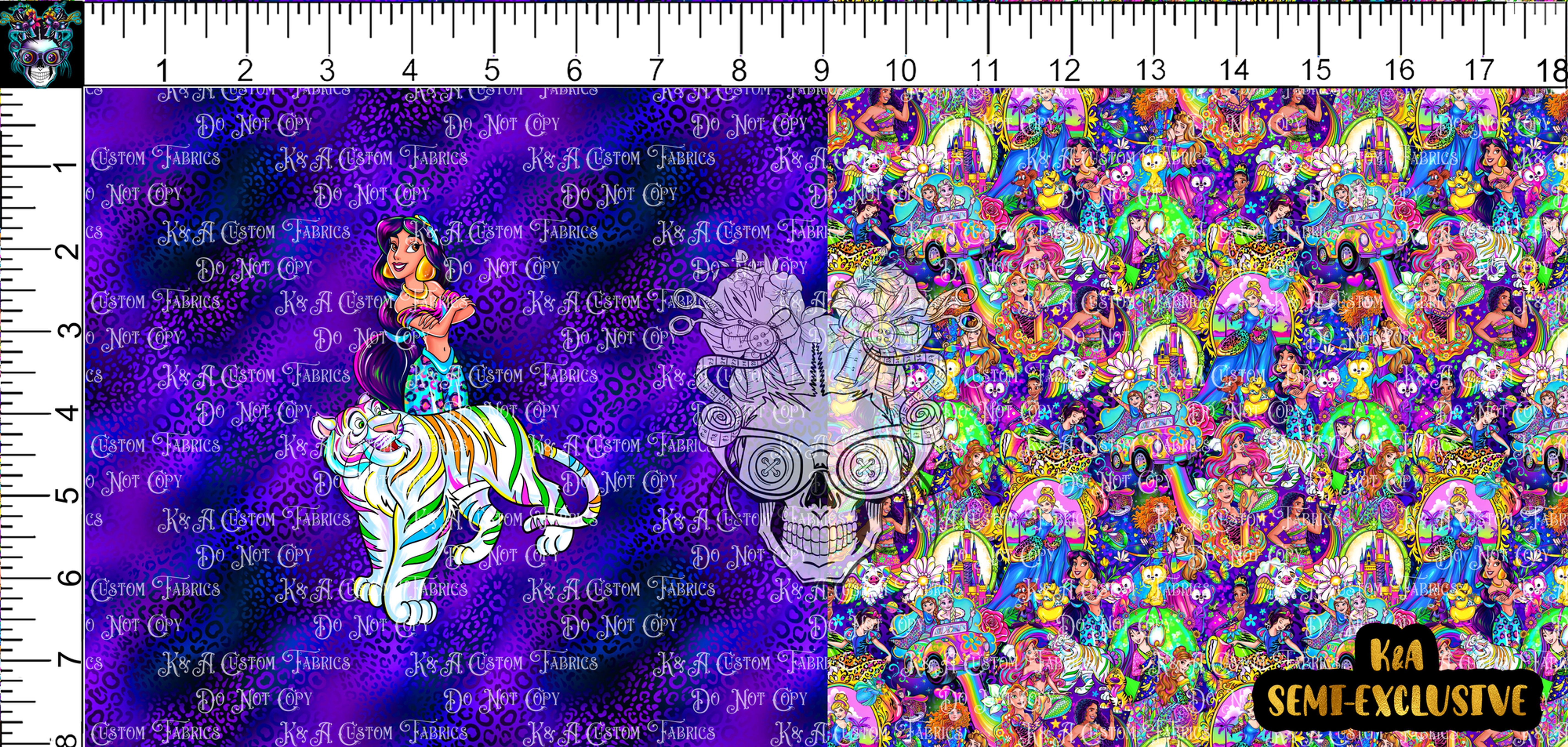 M.Motif LF Princesses Purple - Tiger DP