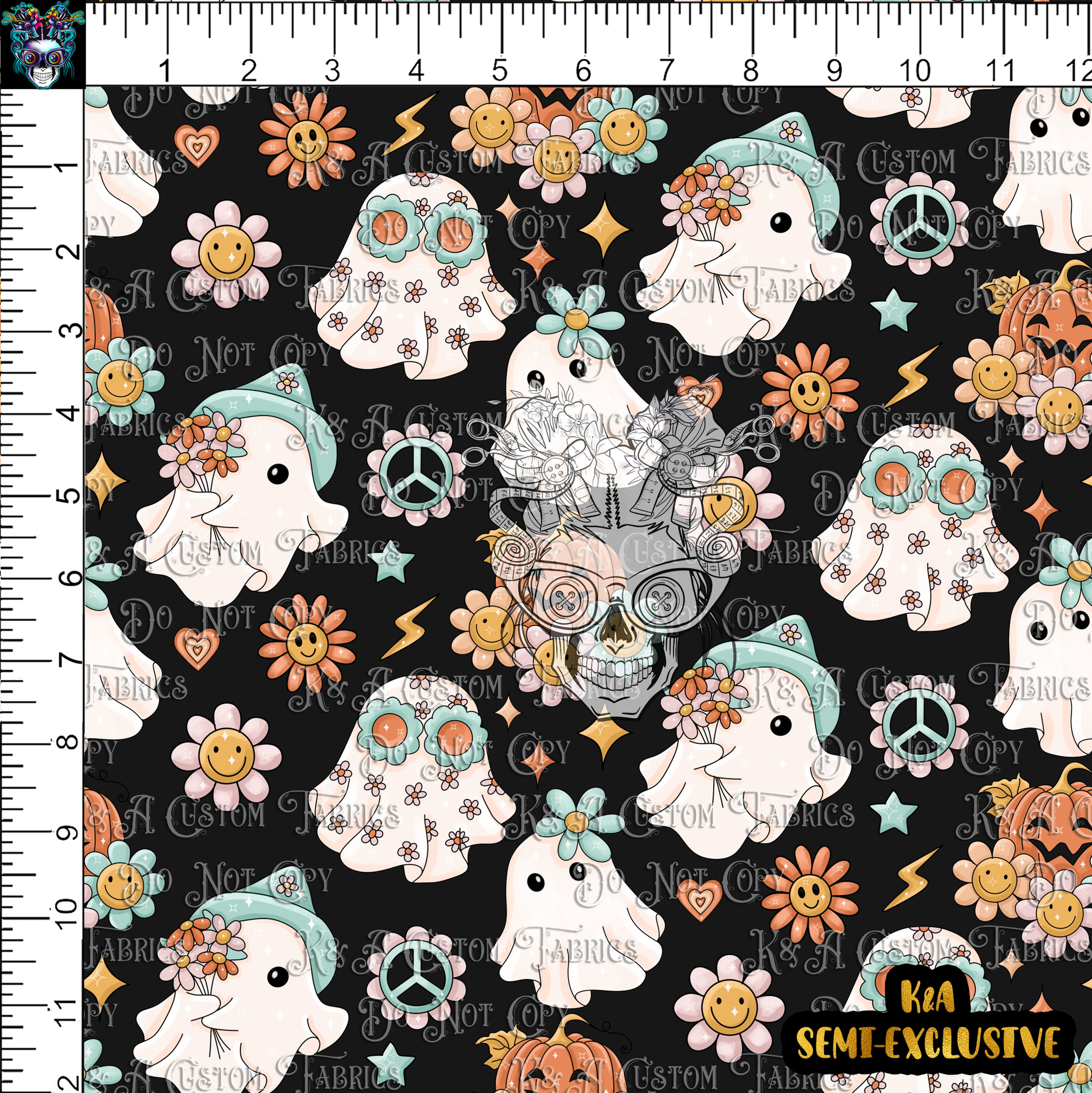 Hippie Halloween Black