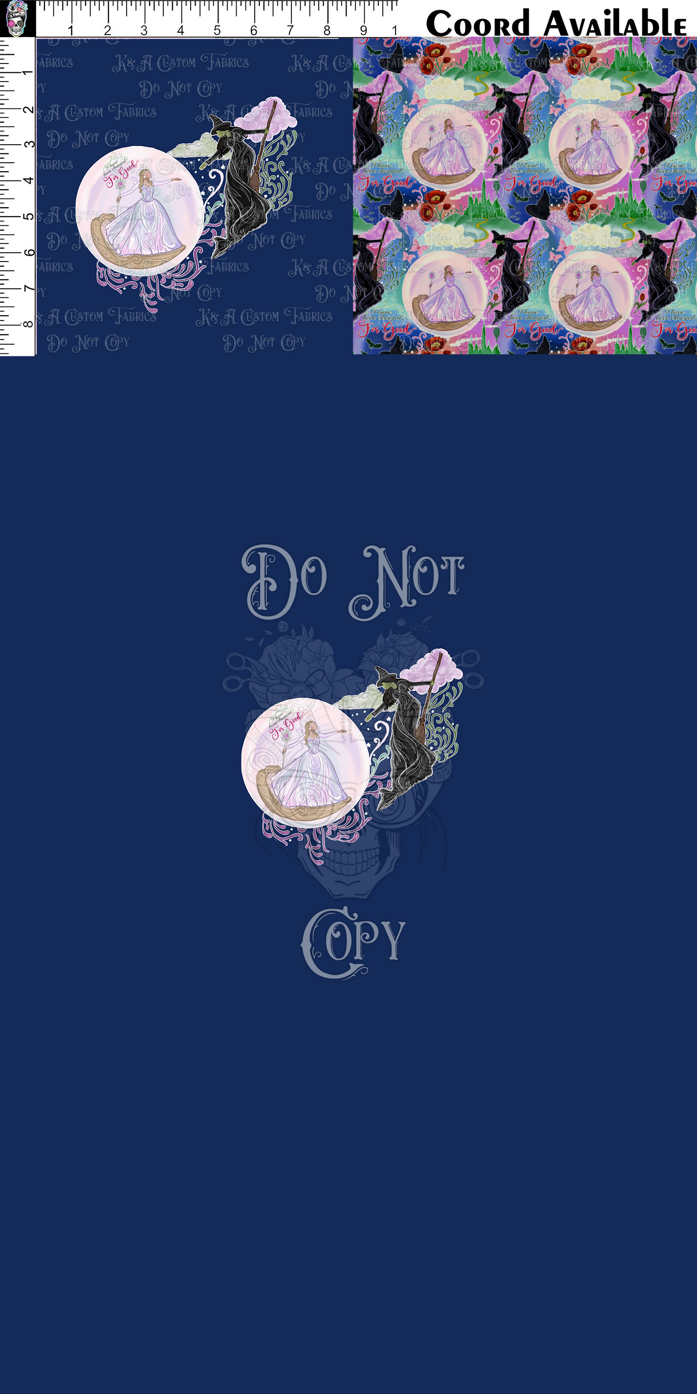 Pink vs. Green Watercolor Clothing Panel