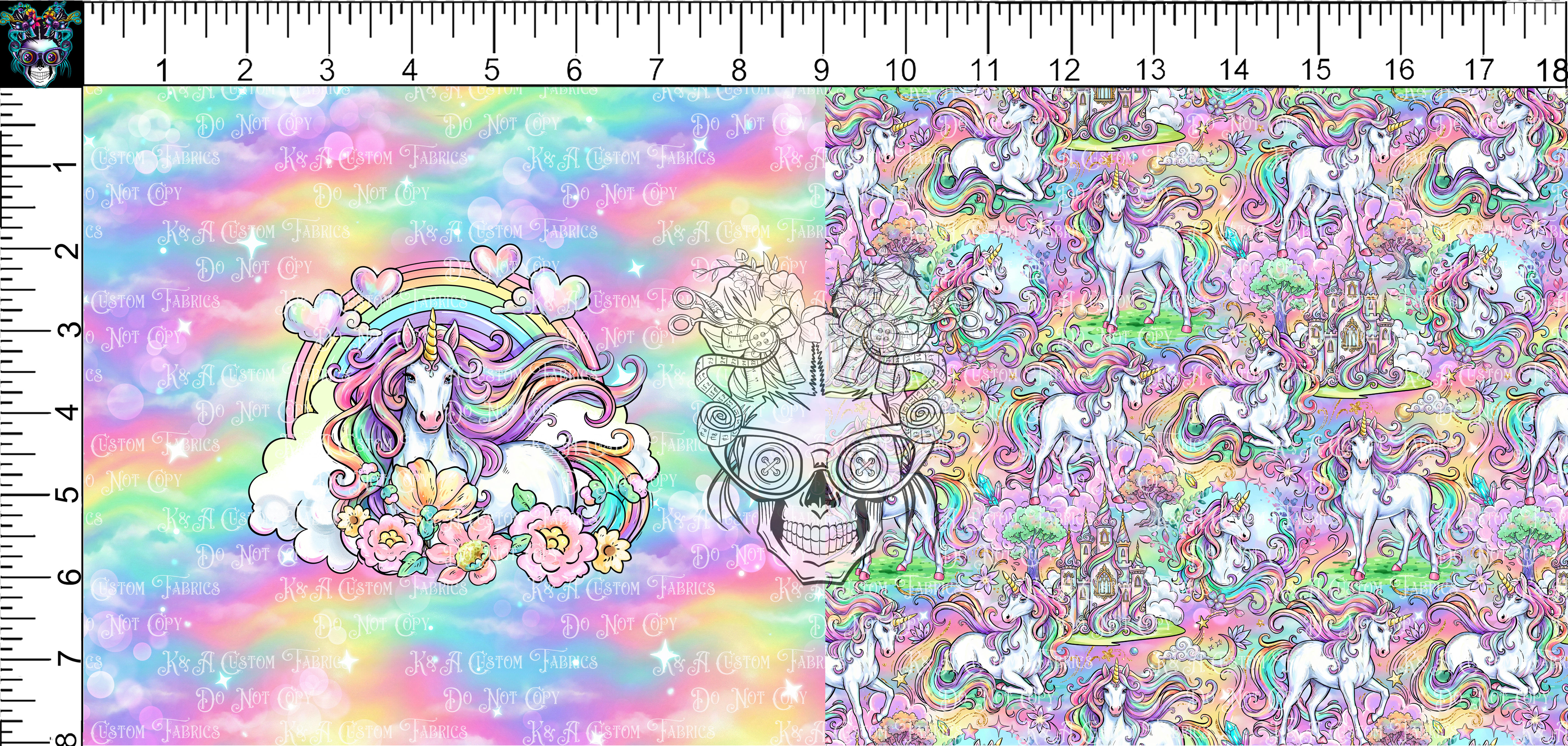 DSP Unicorns Rainbow DP