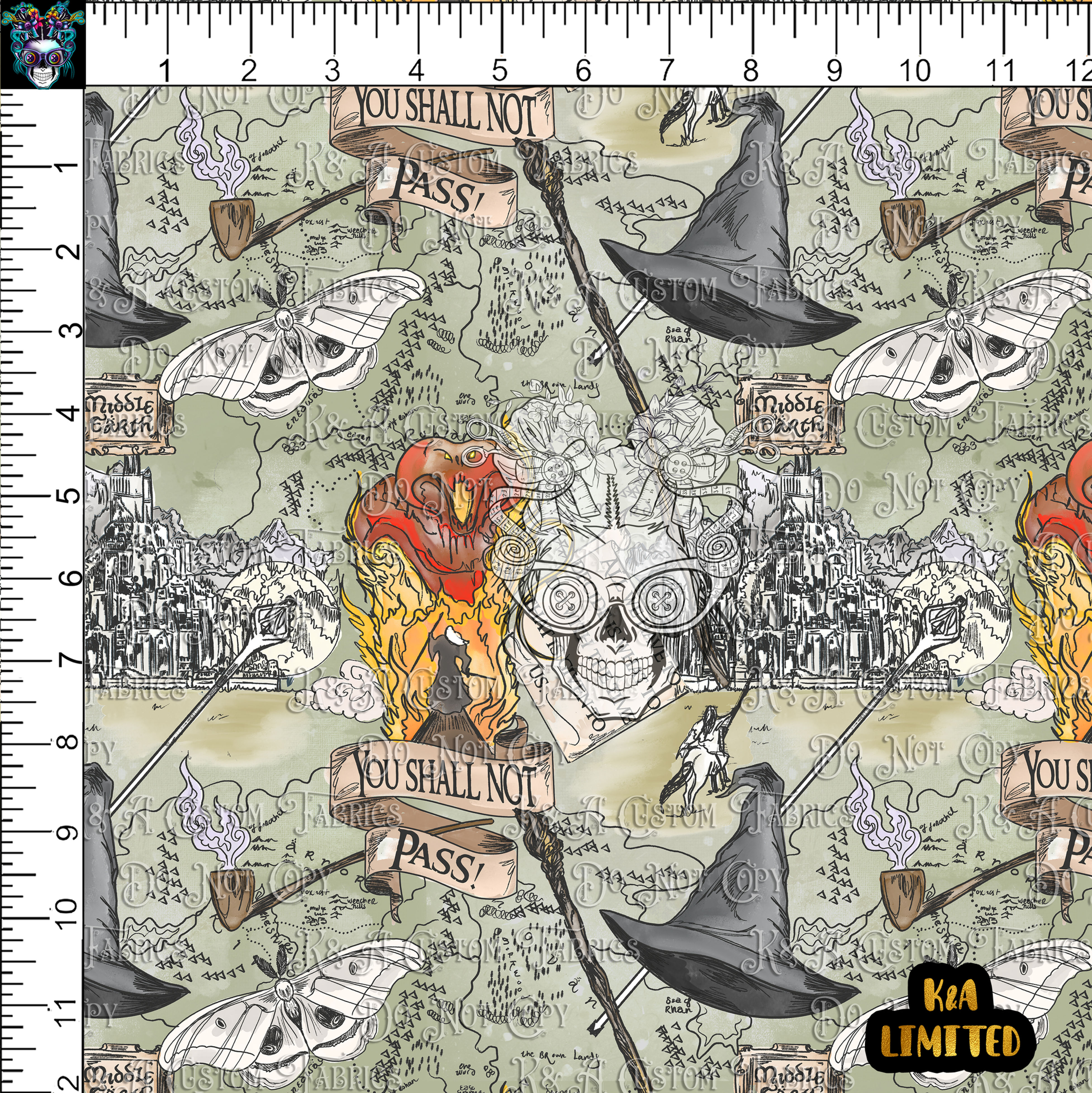 Inspired LOTR Maps-Middle Earth