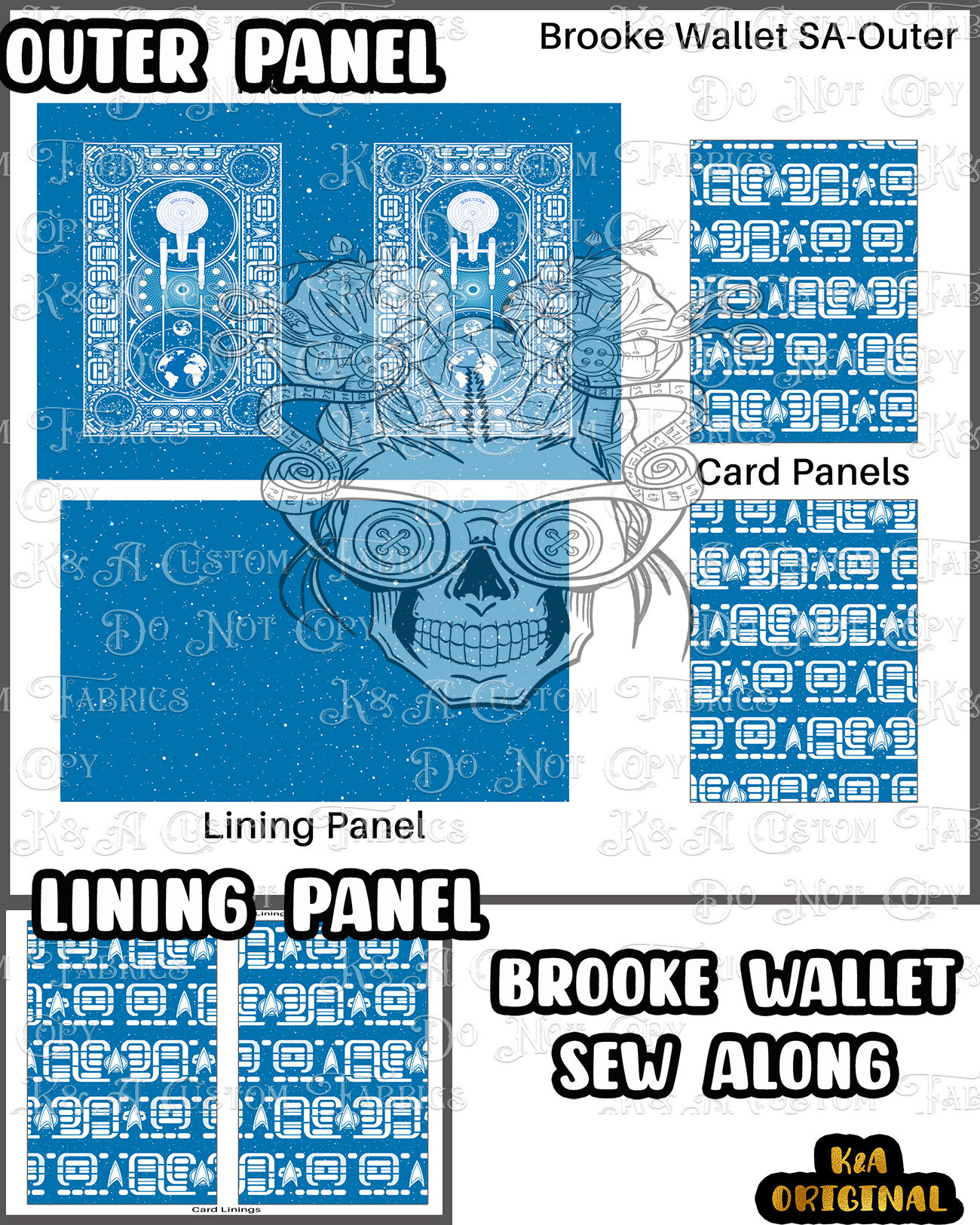 Warp Speed ST Sew Along (Brooke Wallet)