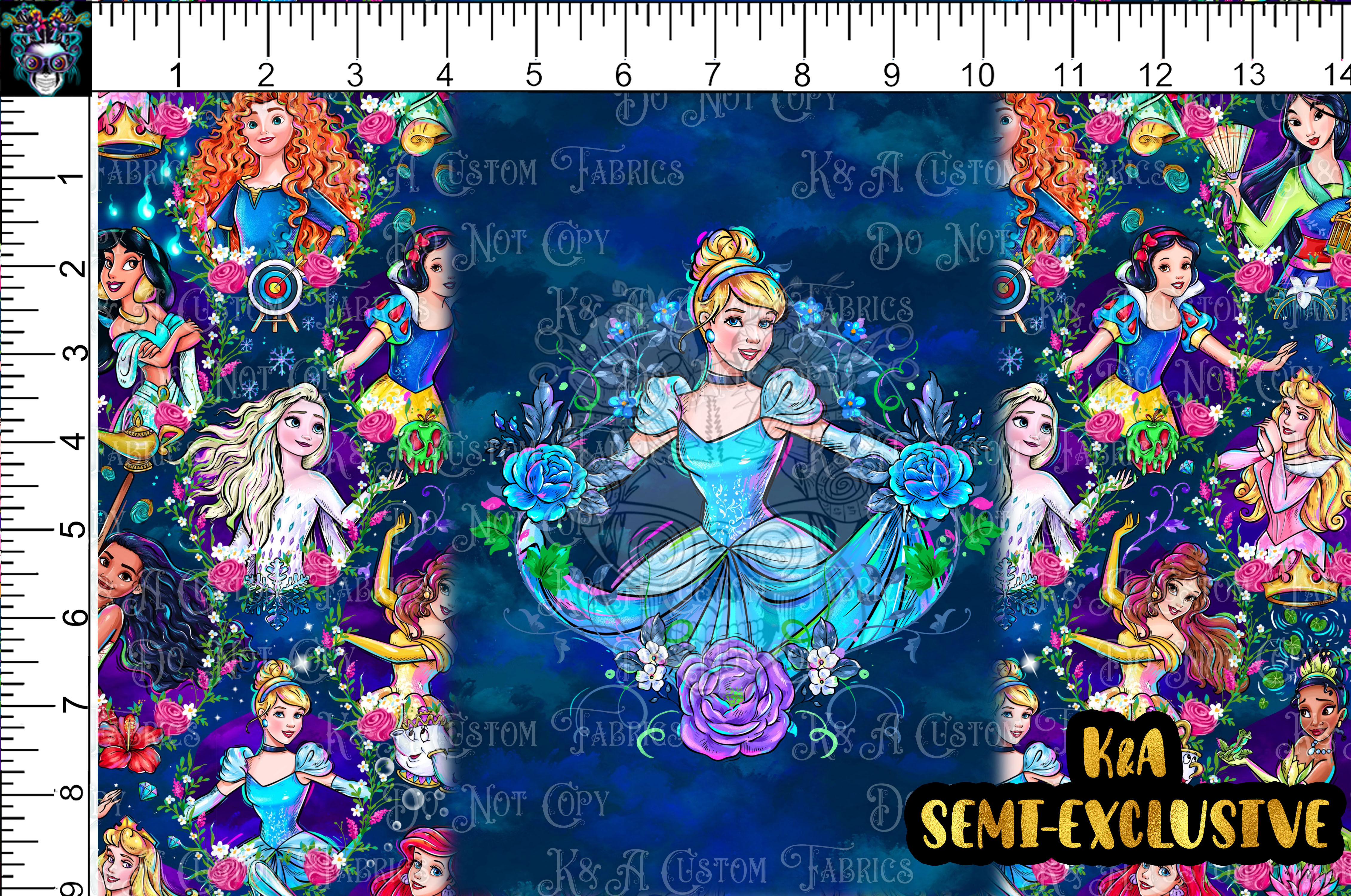 M.Motif Princess Story Mashup-Flowers Tumbler