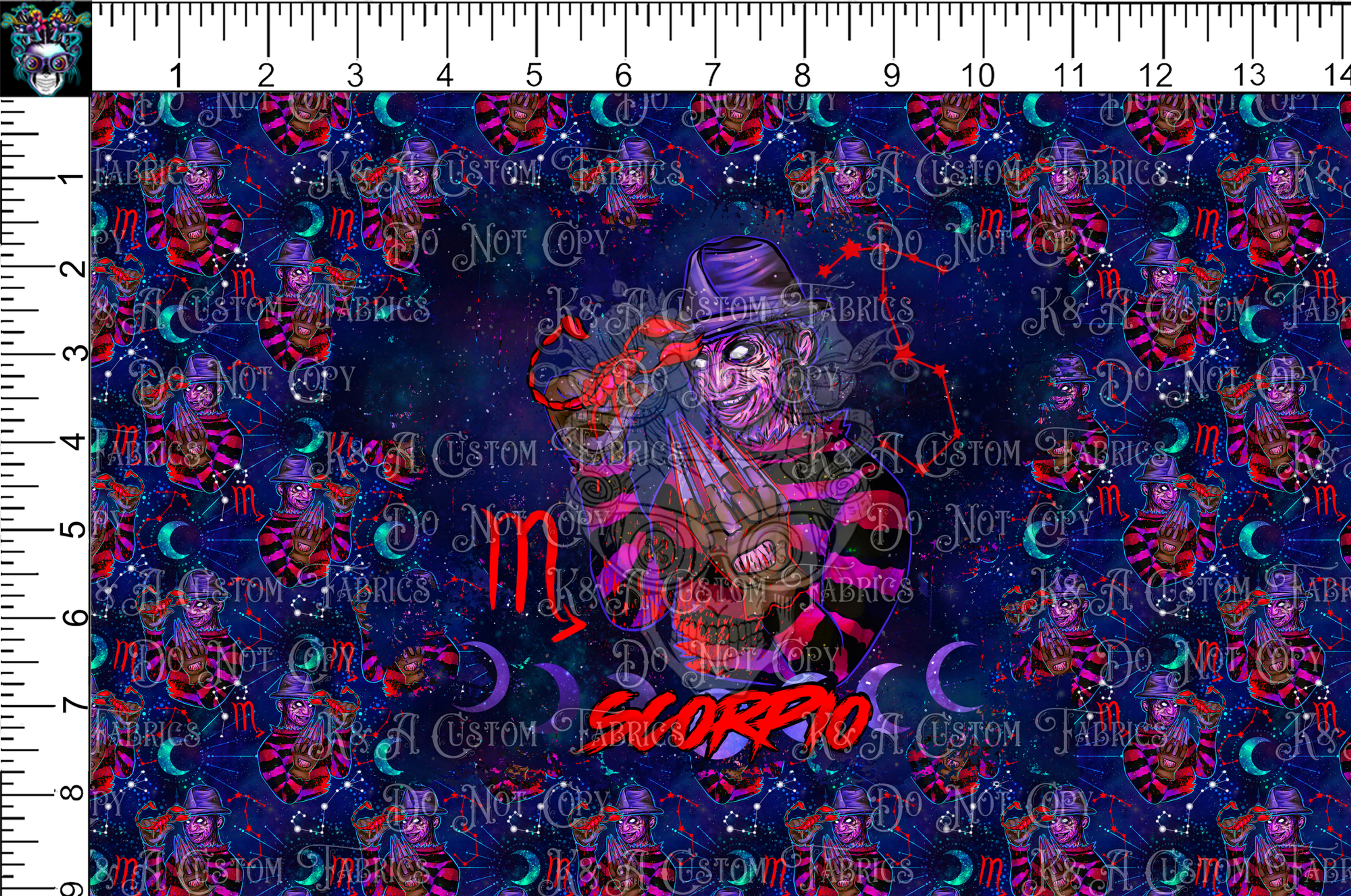 Hex Astrology - Scorpio Tumbler Panel