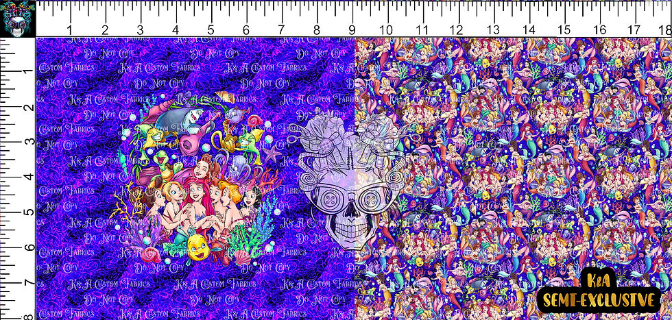 Once Upon Daughters of Triton-Purple DP