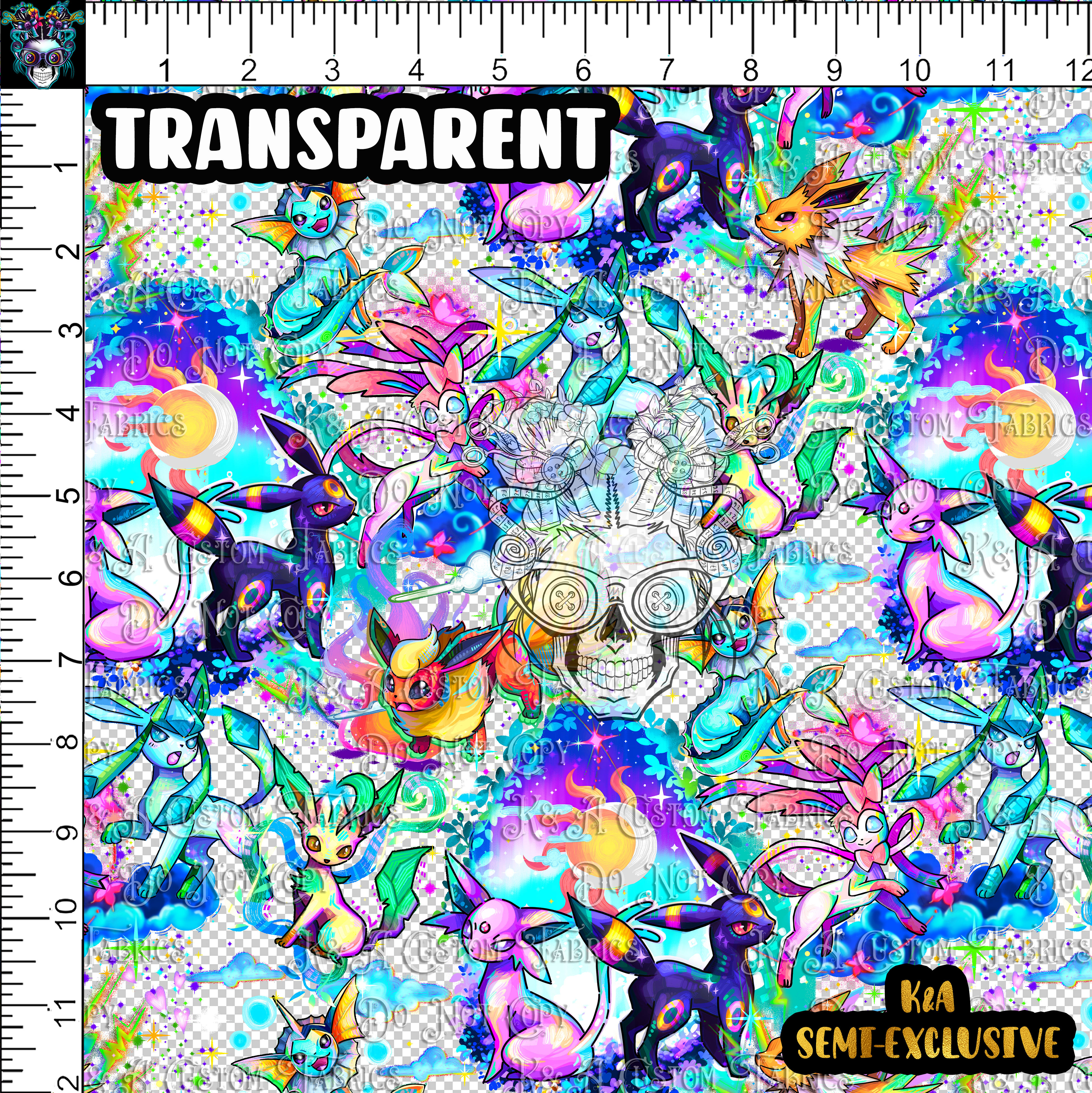 M.Motif Catch Em All-Cutevolutions Clear/Holographic Vinyl