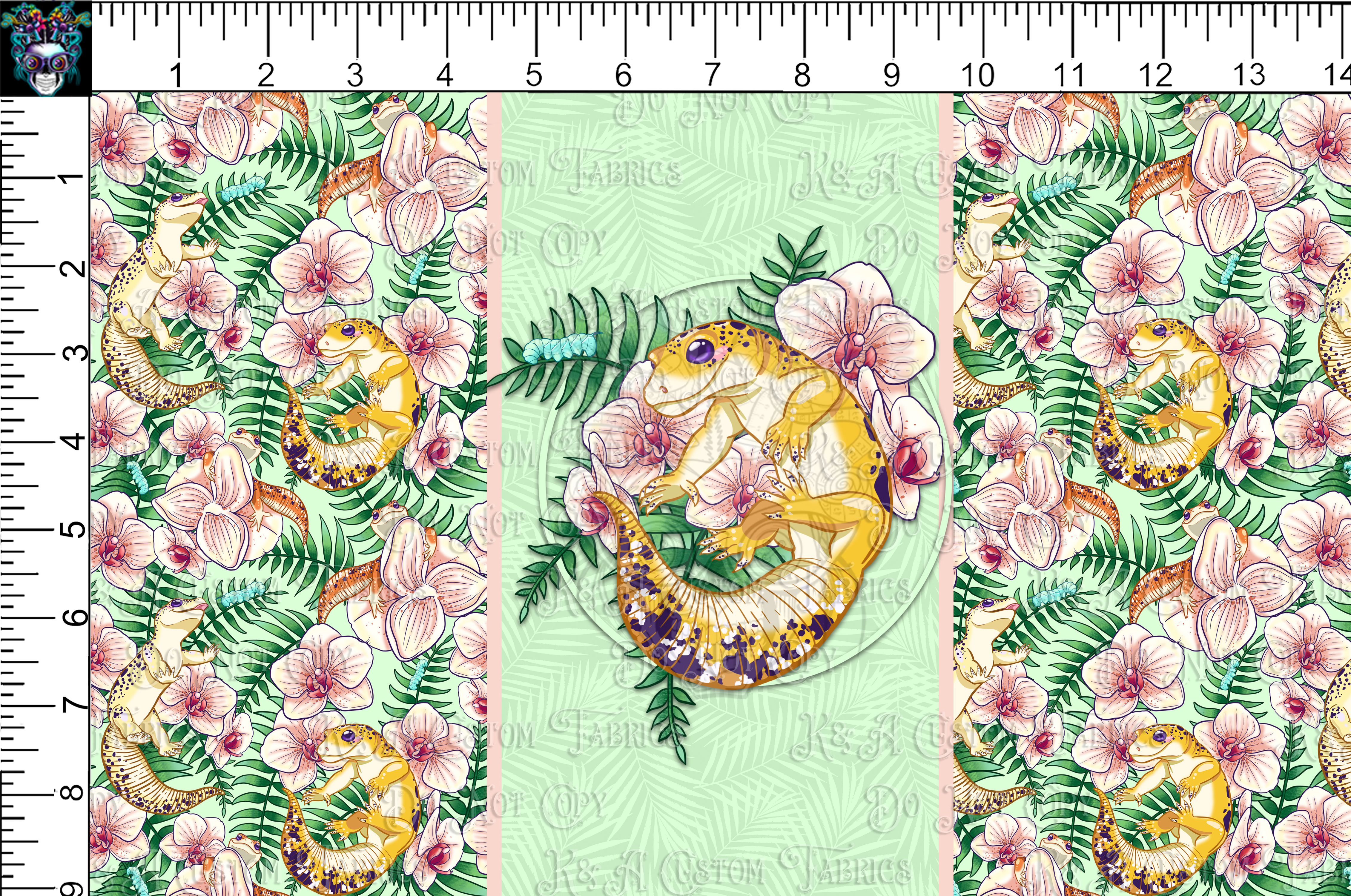 Geckos Tumbler Panel