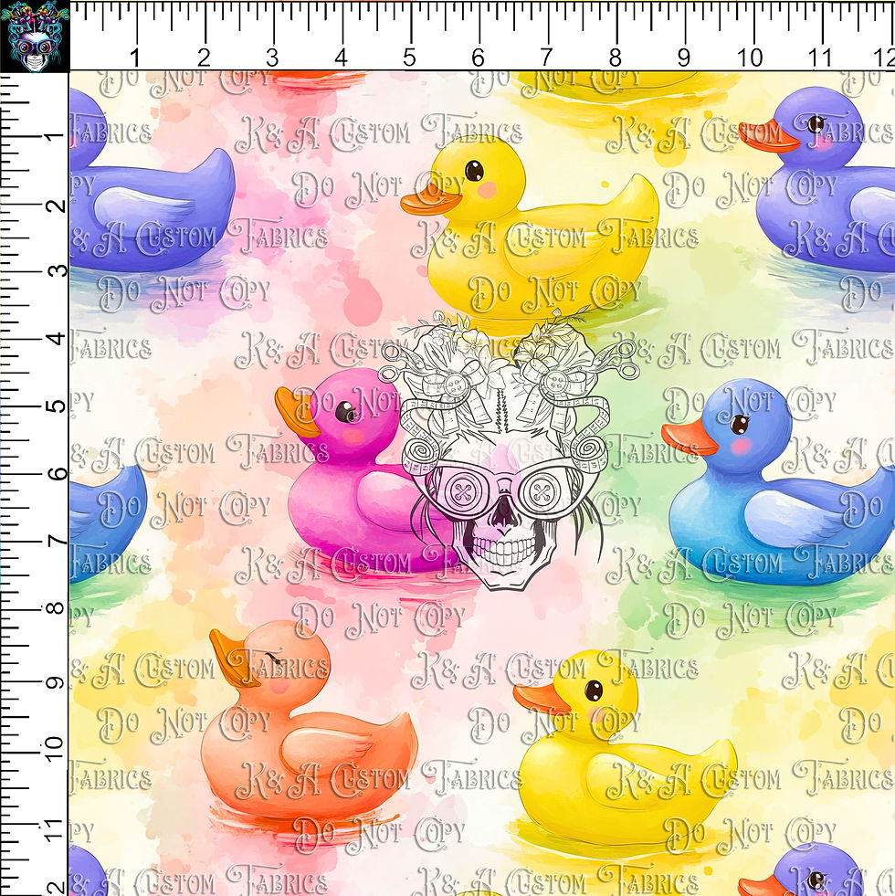 Thumbnail: Rubber Duckies Watercolor