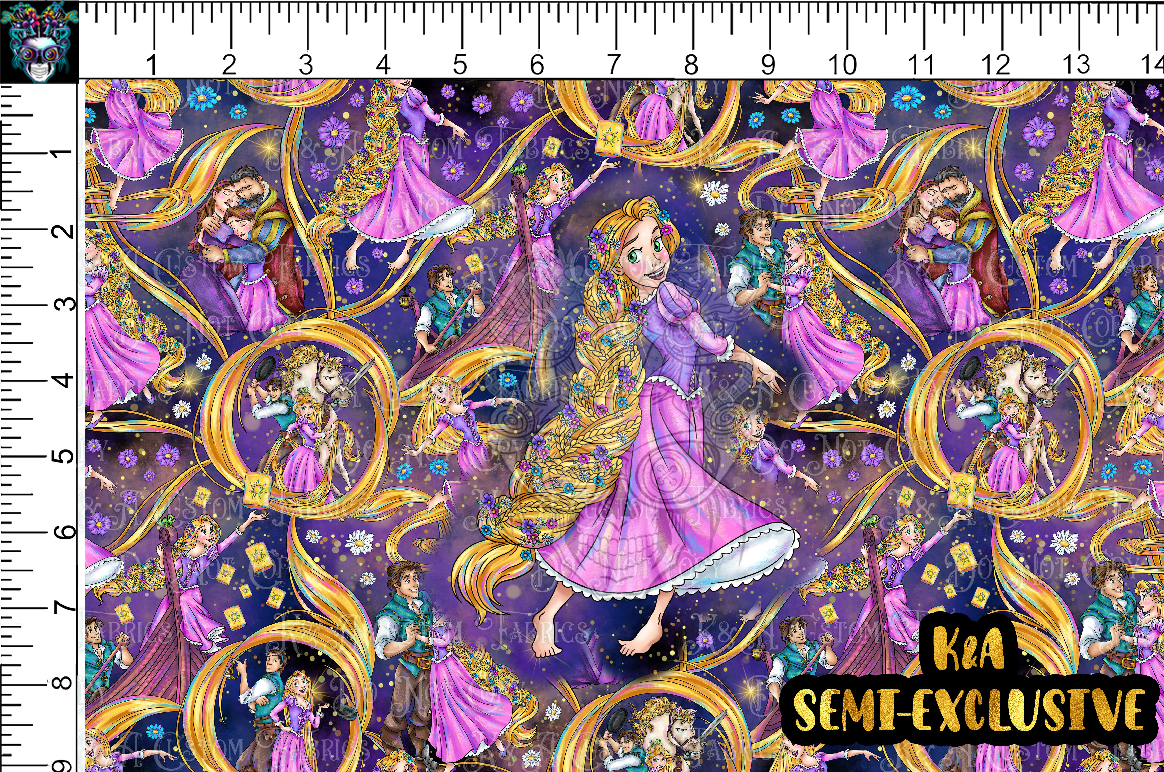 Strands of Gold-Hair Twists Deep Purple Tumbler