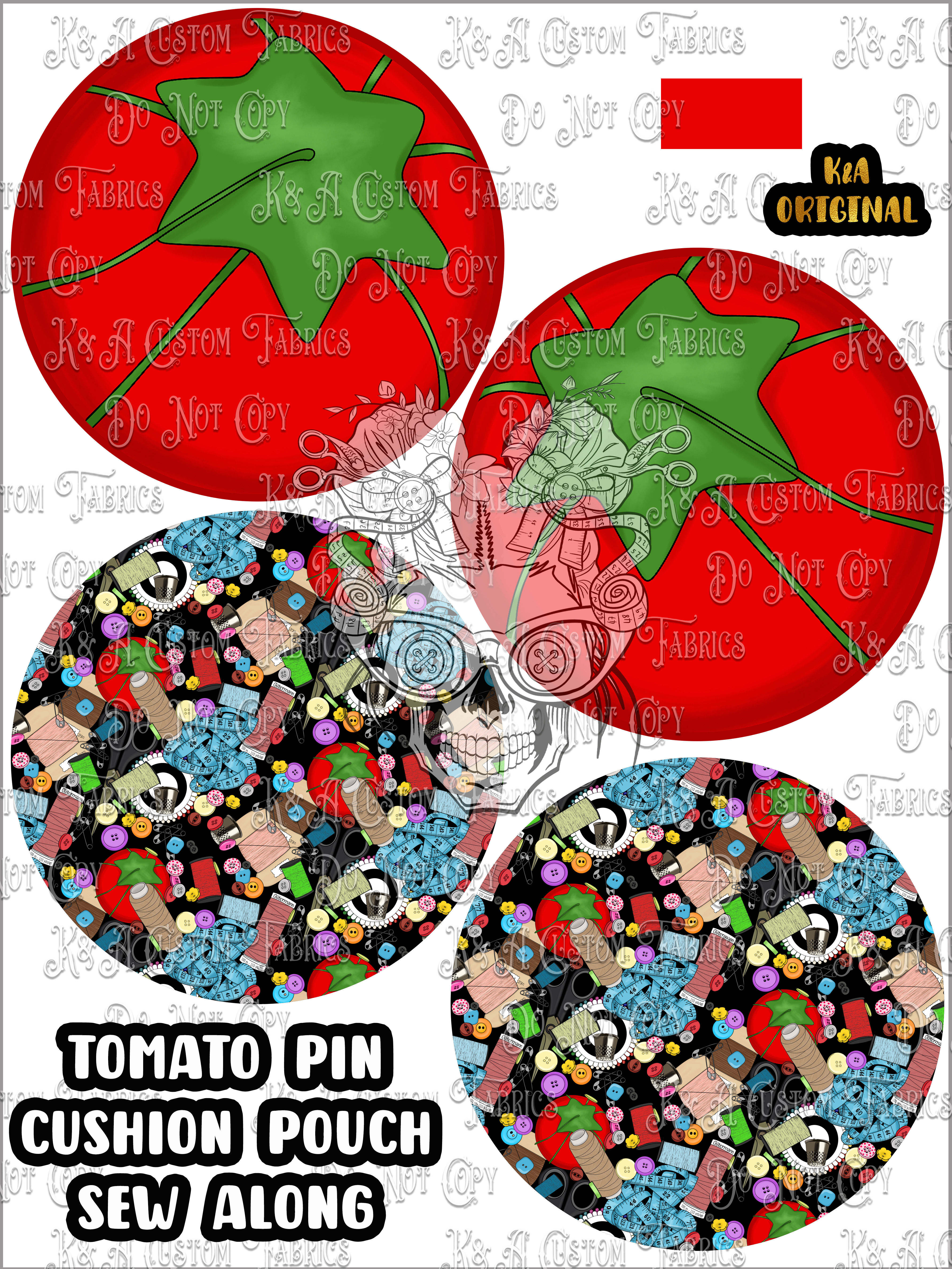 Pin Cushion Sew Along (Paul Pouch)