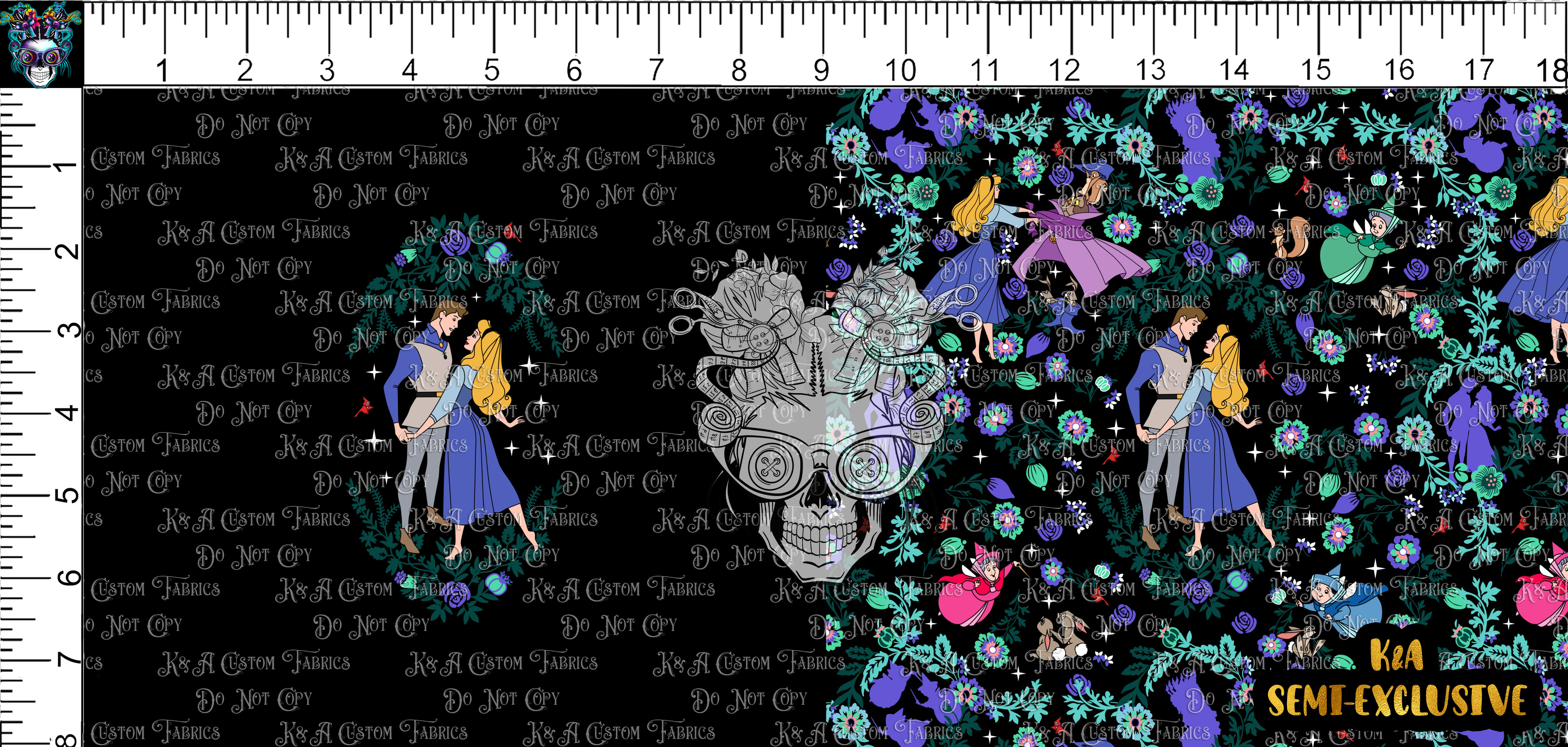 Floral Sleeping Royalty DP