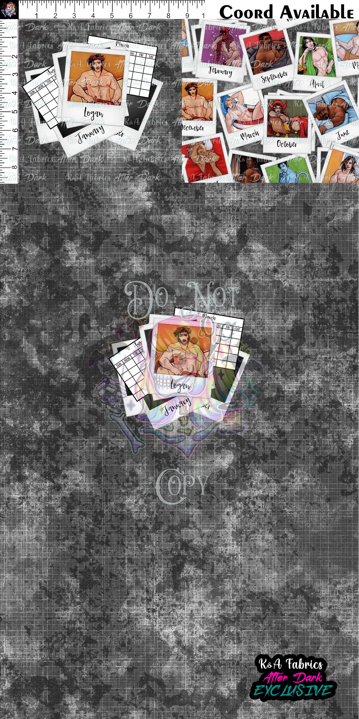 Calendar Heros Polaroids-Logan Clothing Panel