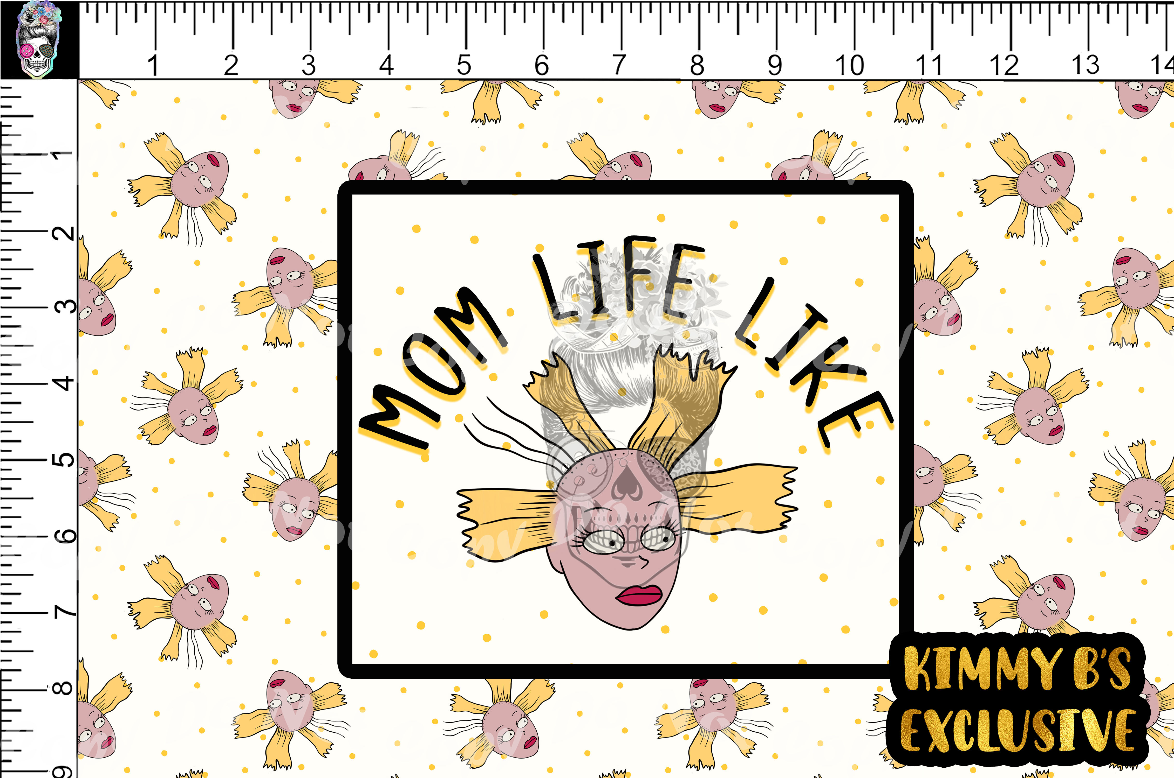 Rug Kids-Doll Tumbler Panel