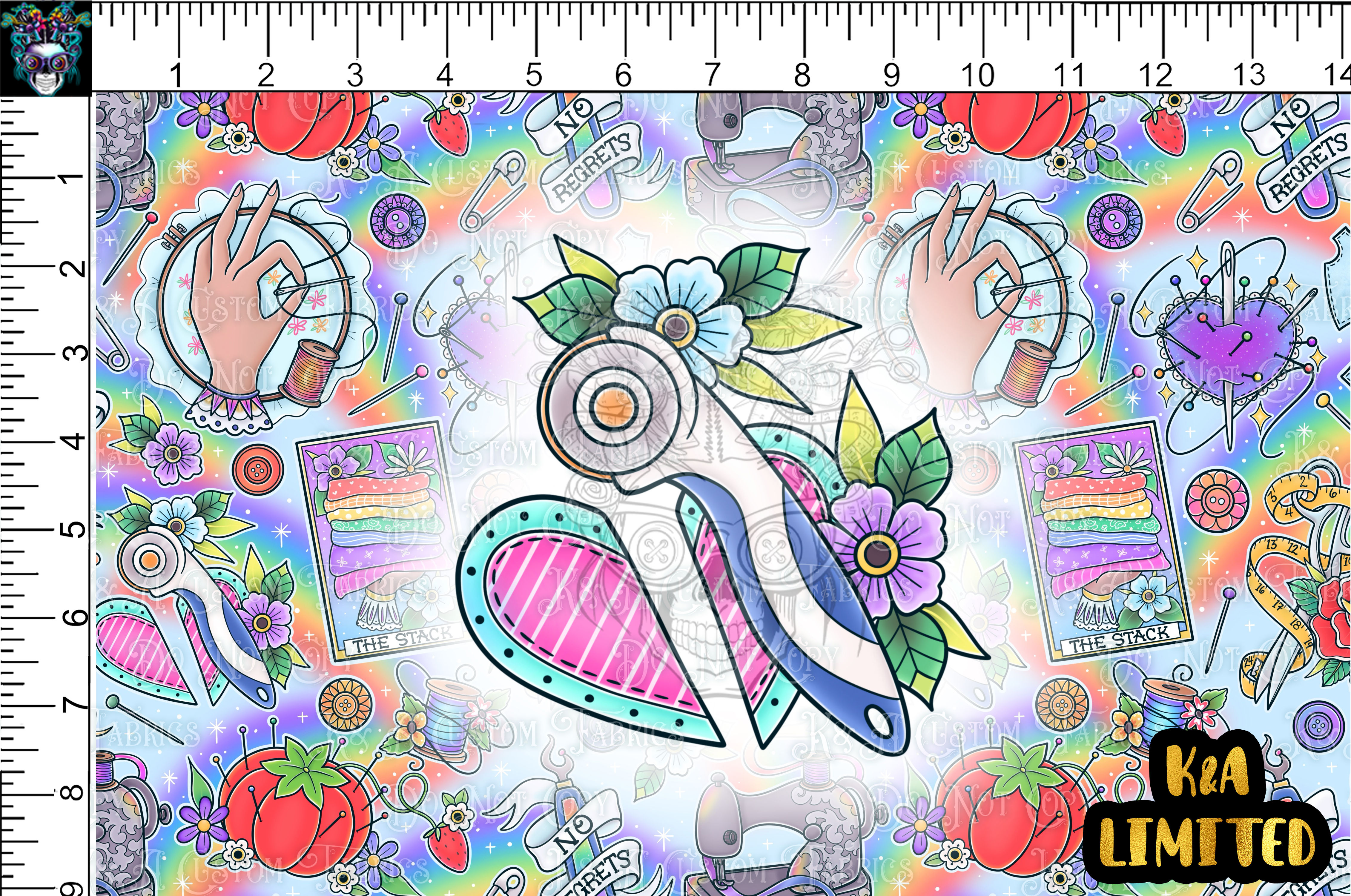 Seamstress Tatz Tumbler