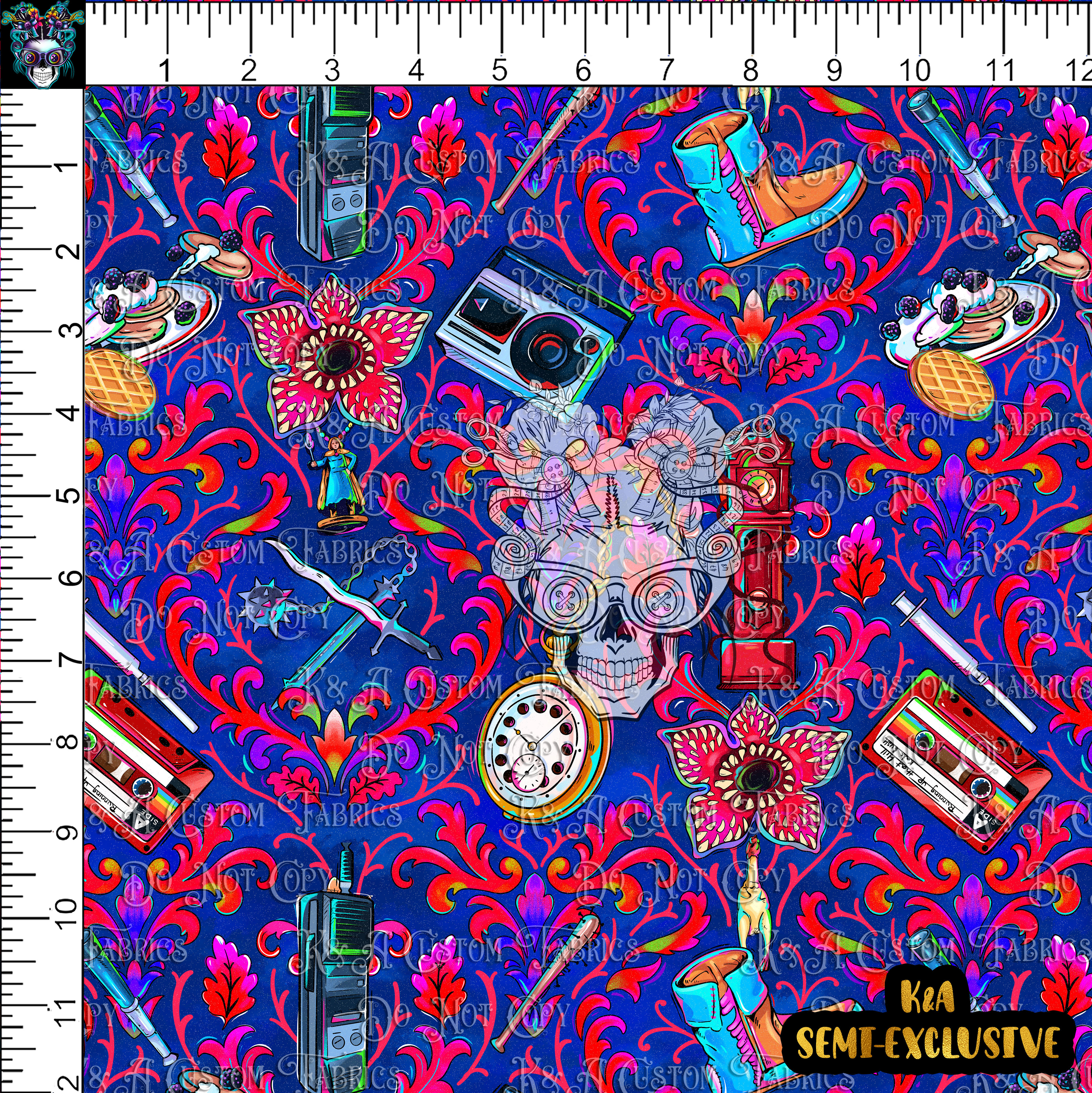 M.Motif Things Are Strange Damask