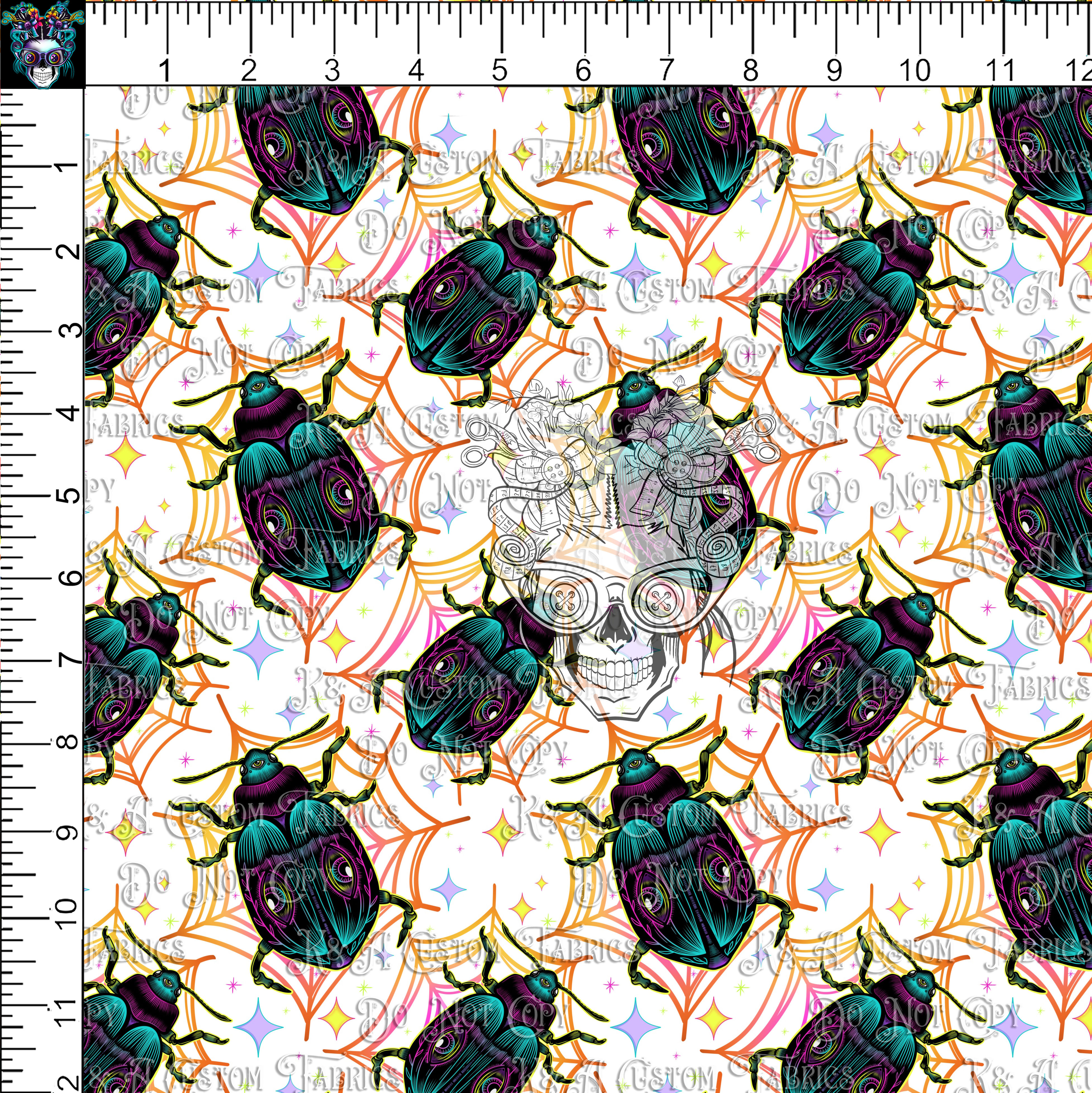 Death Watch Beetle White